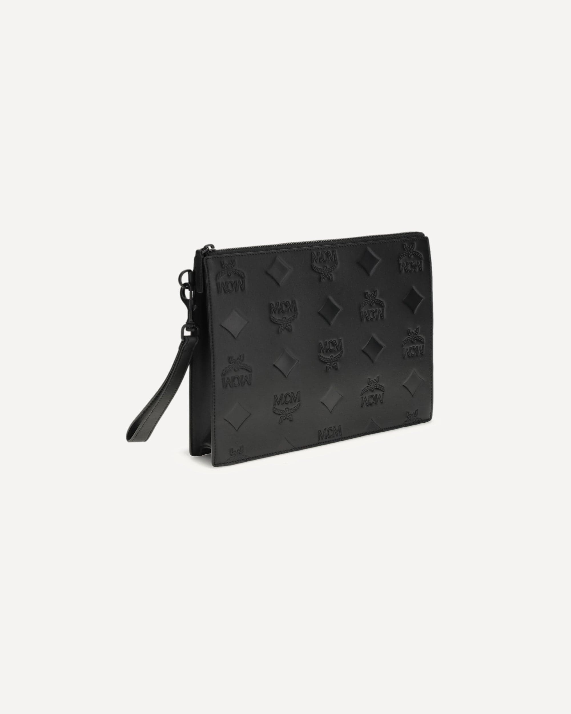 MCM Aren Wristlet Pouch