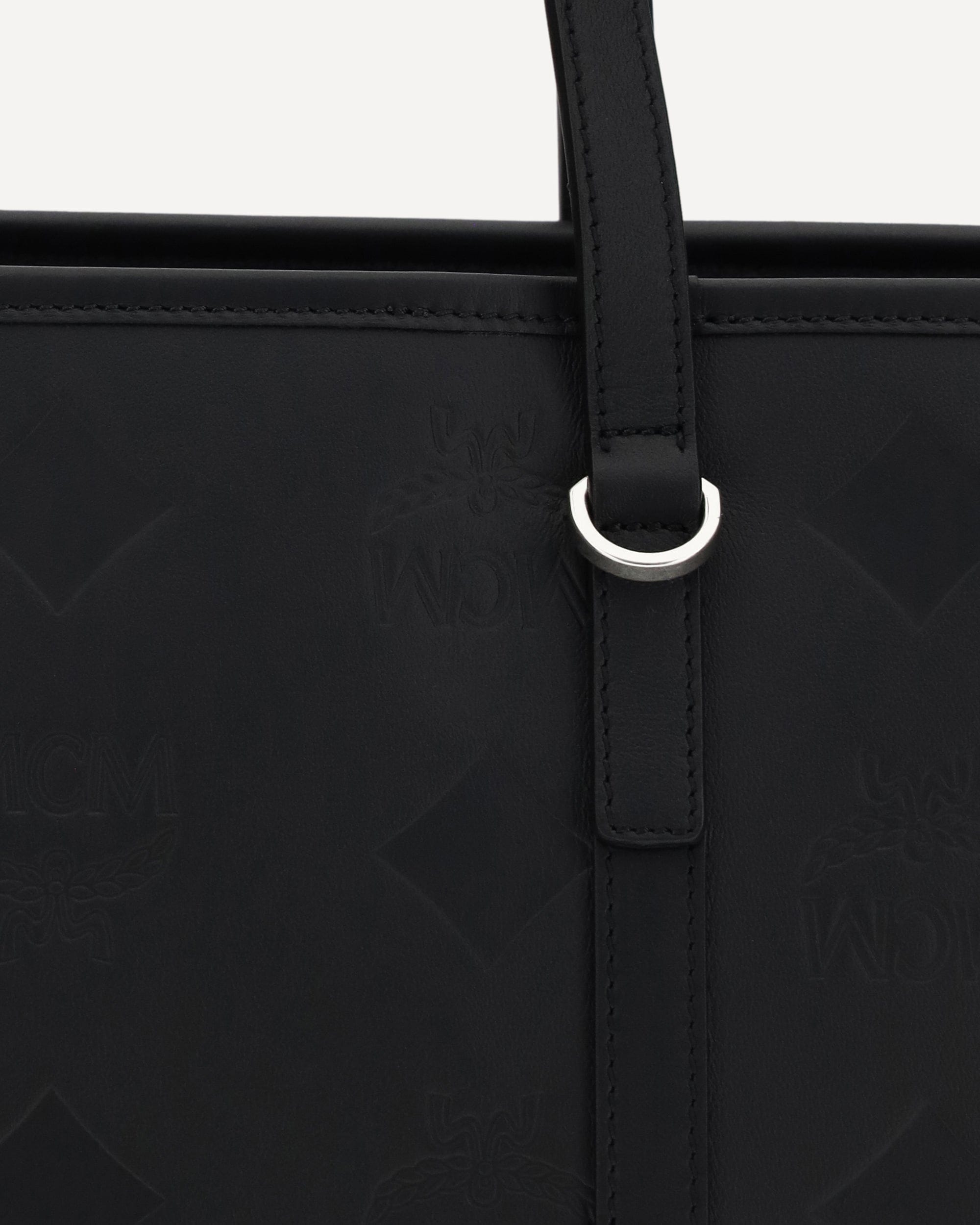 MCM Toni Tote Bag Embossed Maxi Visetos