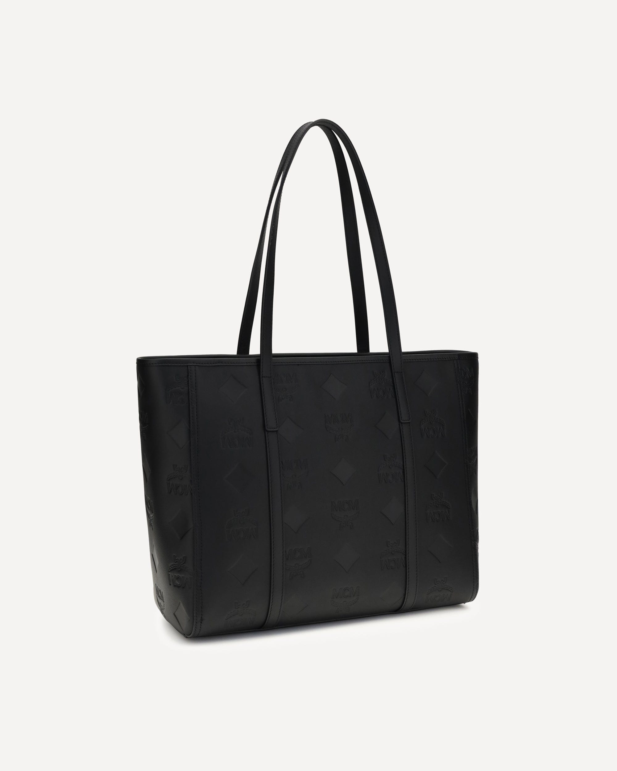 MCM Toni Tote Bag Embossed Maxi Visetos