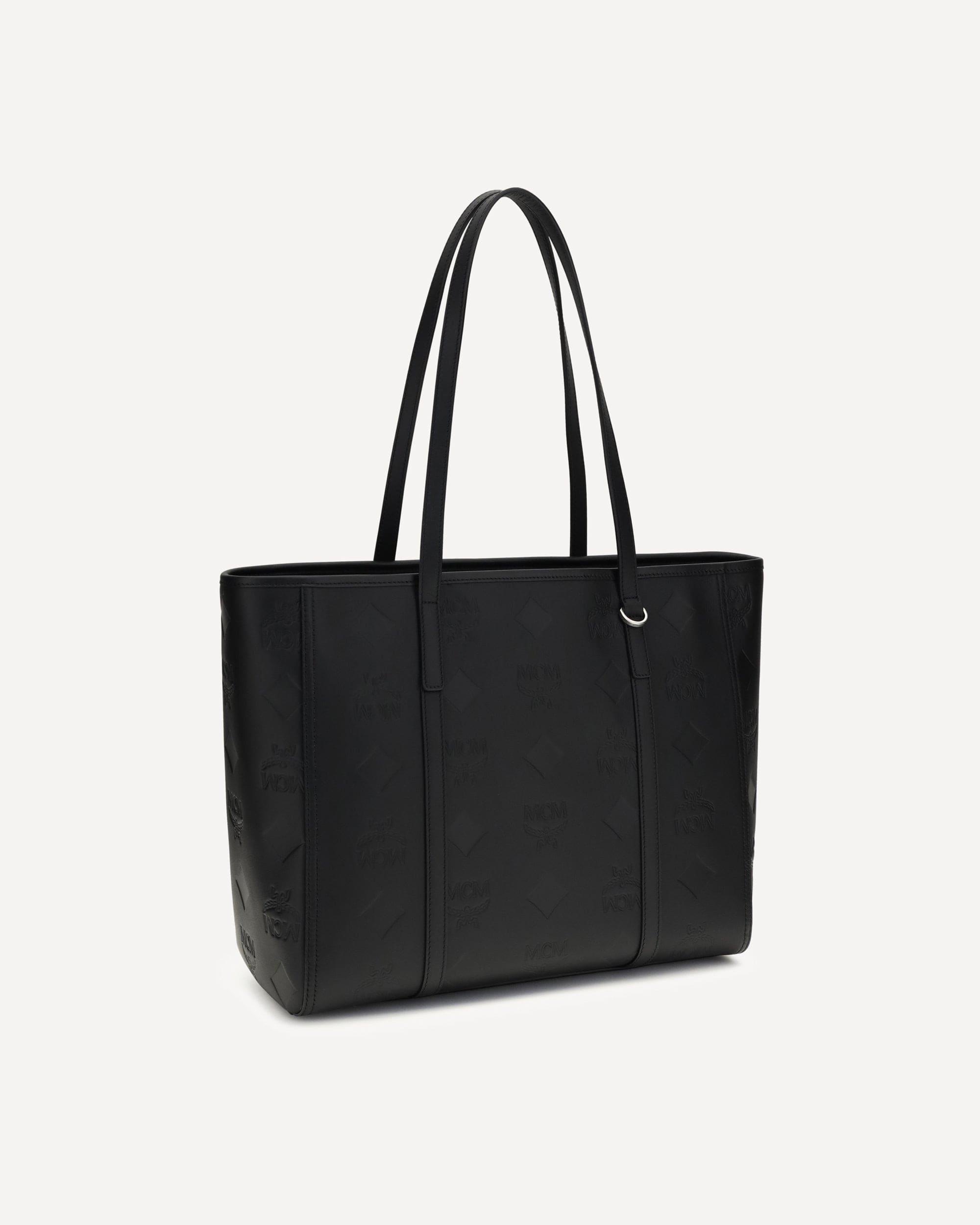 MCM Toni Tote Bag Embossed Maxi Visetos
