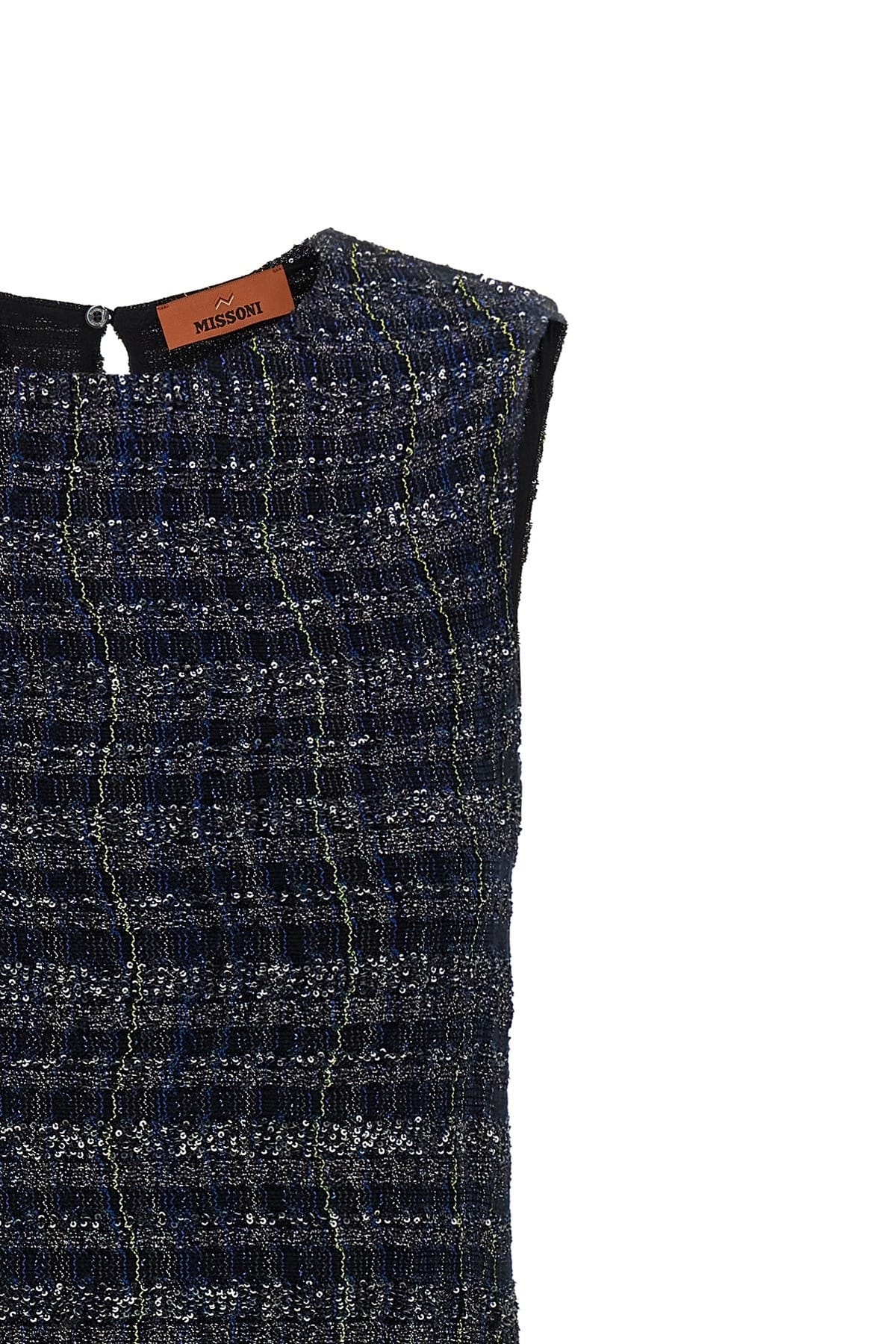 Missoni Missoni Check Pattern Mini Dress