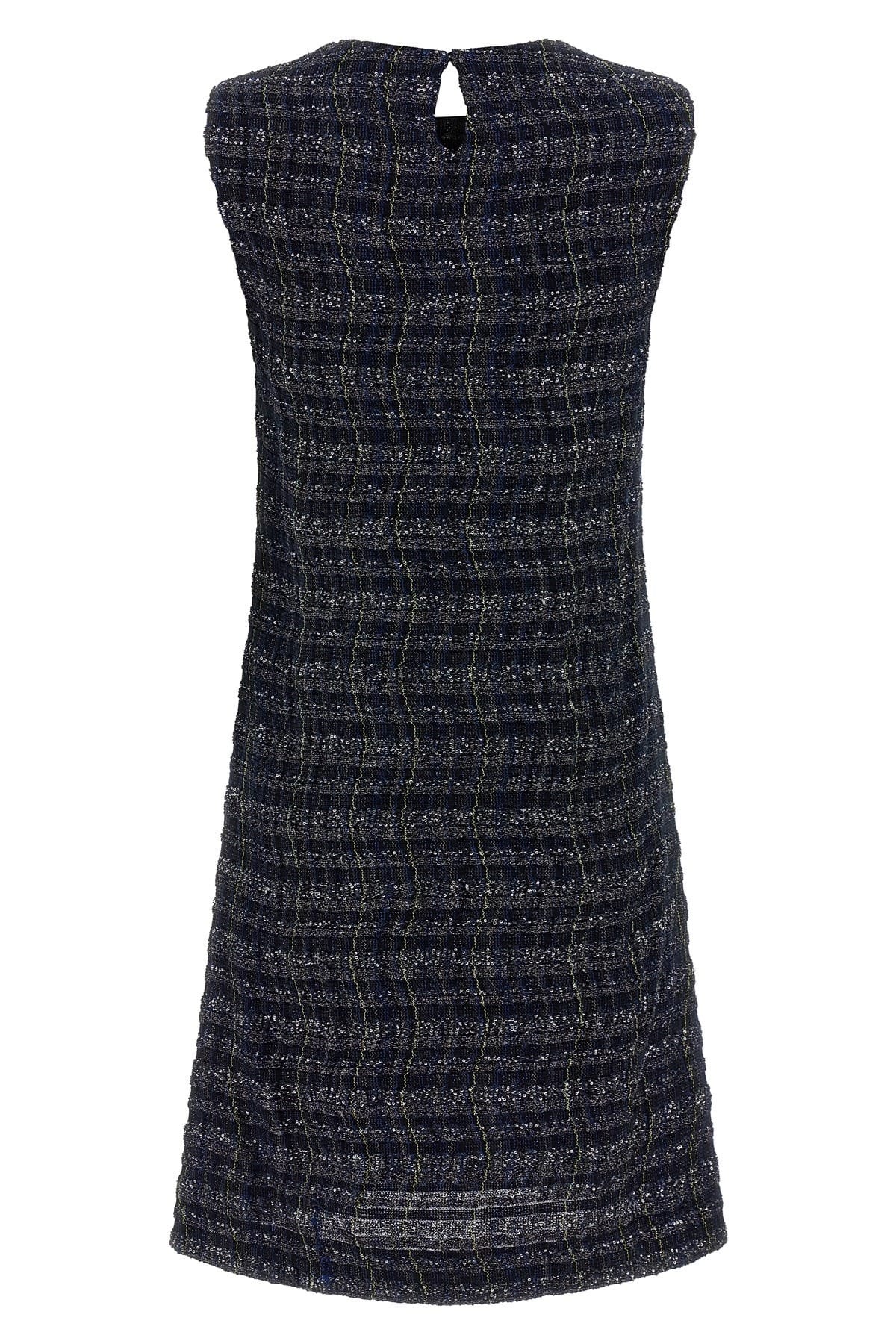 Missoni Missoni Check Pattern Mini Dress