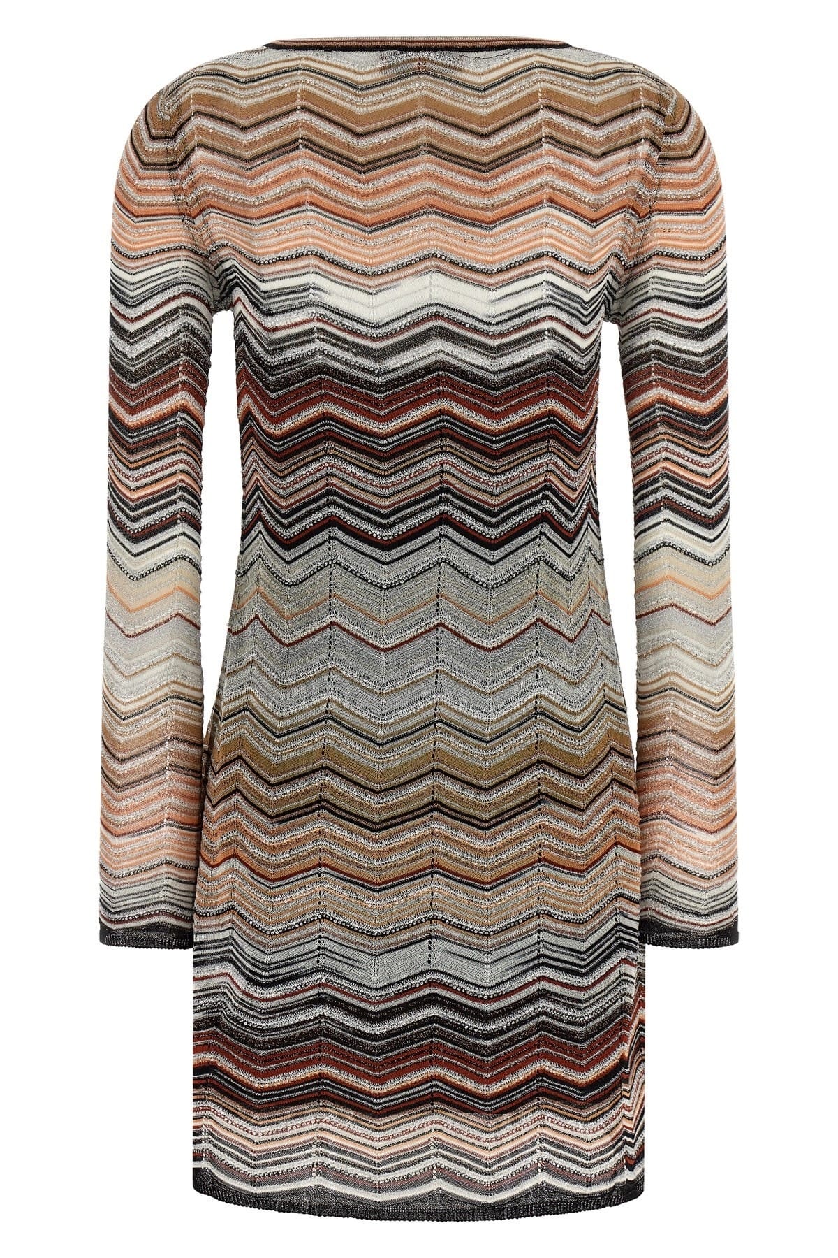 Missoni Missoni Chevron Lamé Mini Dress