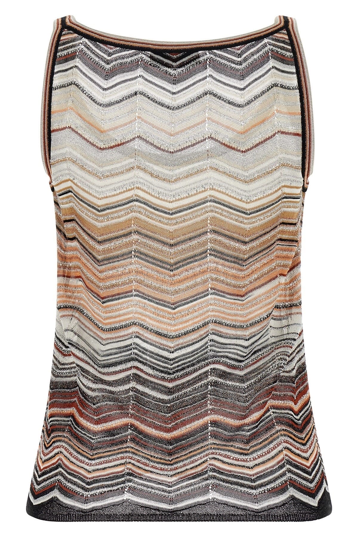 Missoni Missoni Chevron Lamé Tank Top