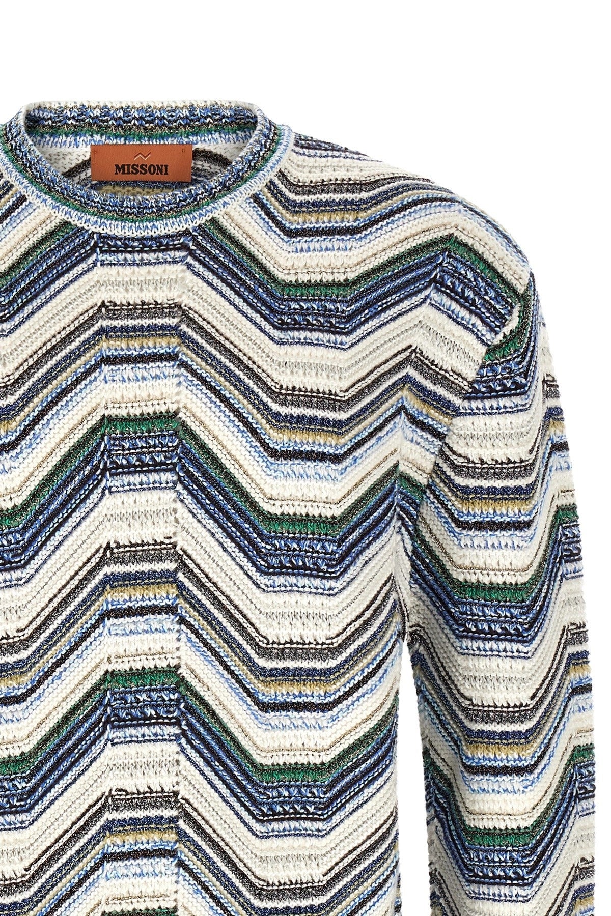 كنزة Missoni بنقشة متعرجة هندسية