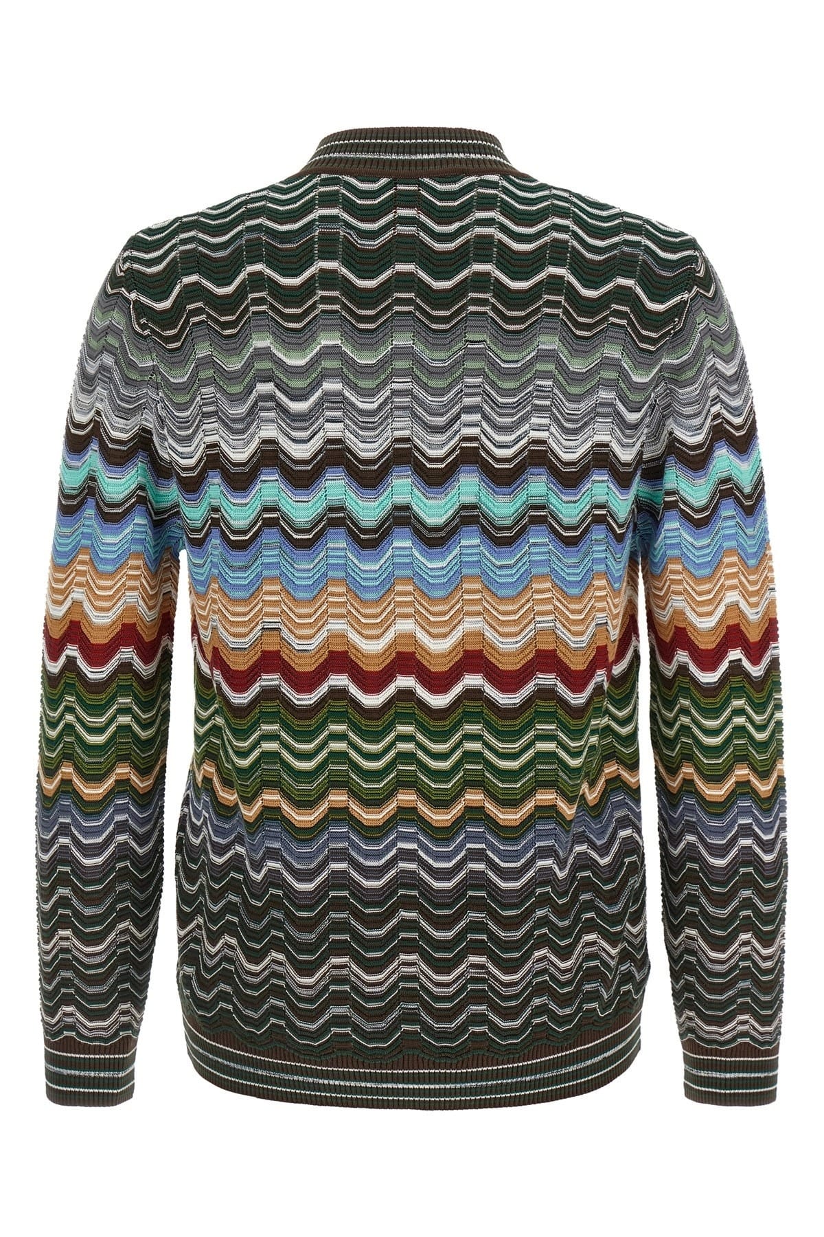 Missoni Strickjacke mit griechischem Muster - alternate view