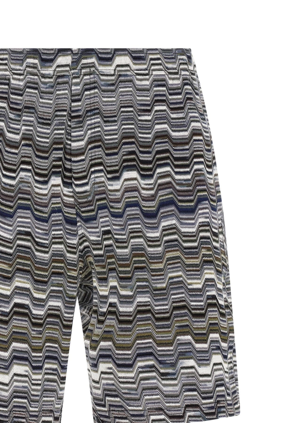 Missoni Missoni Irregular Zigzag Bermuda Shorts
