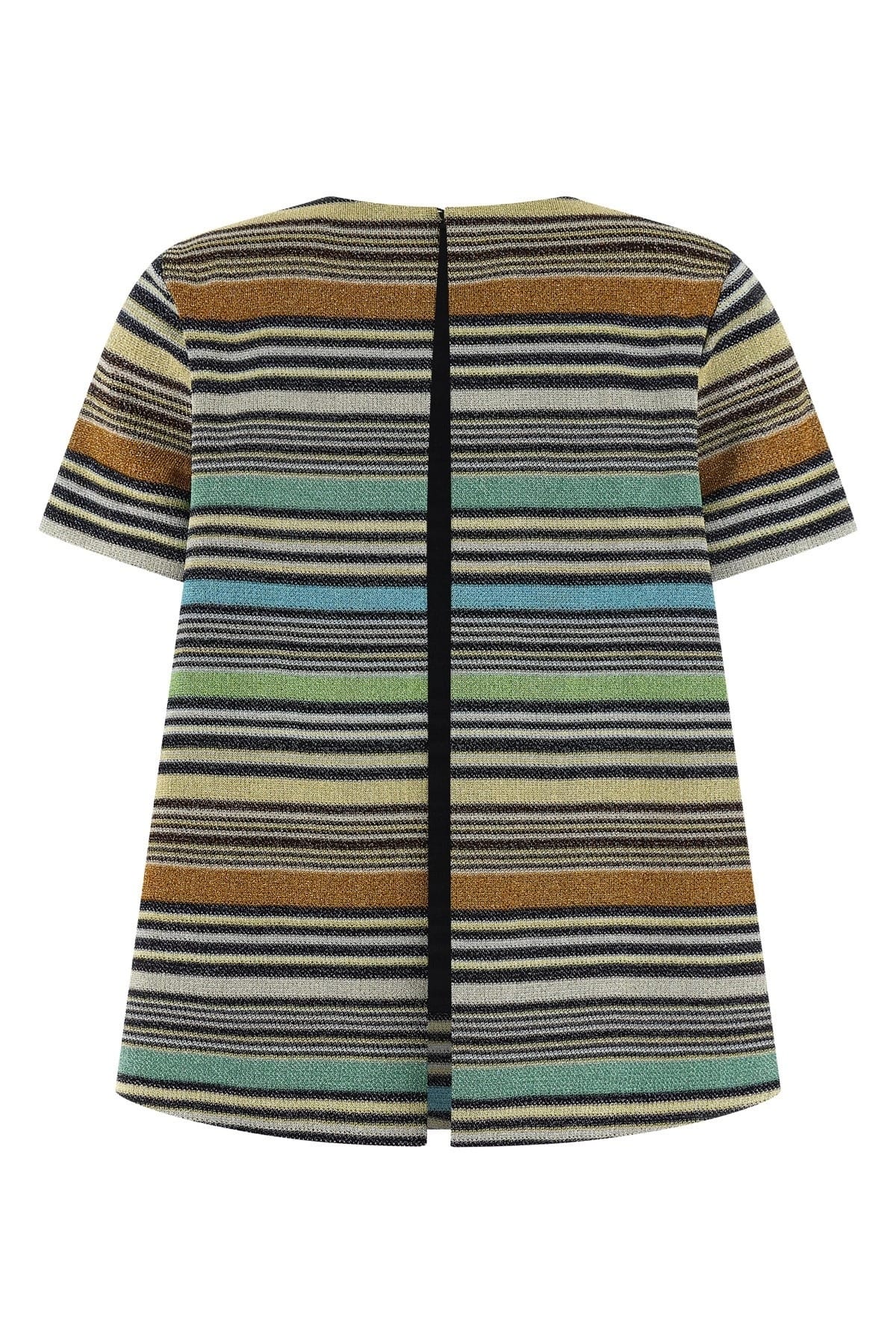 Missoni Missoni Lamé Stripes T-Shirt