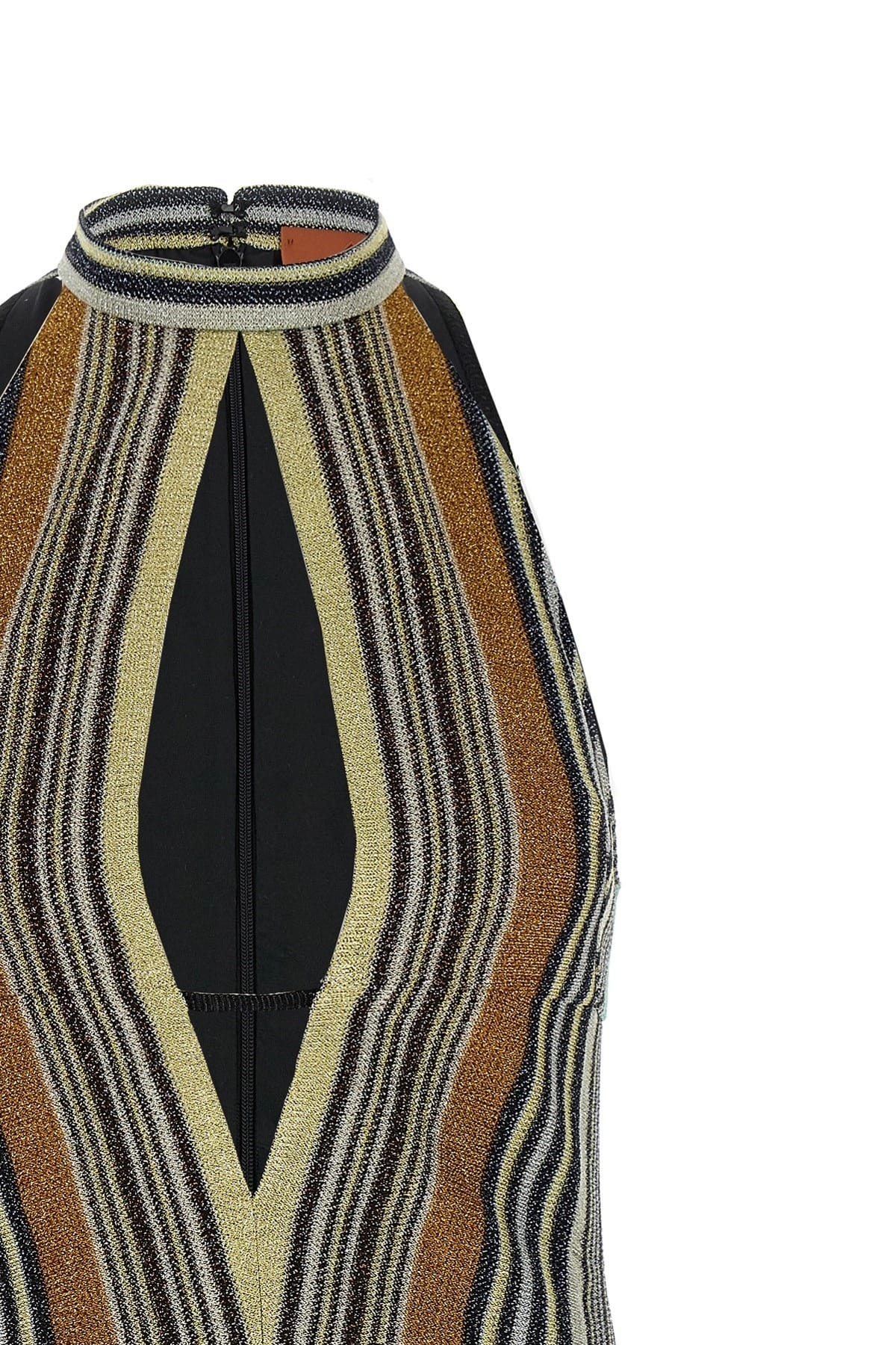 Missoni Missoni Lamé Viscose Mini Dress