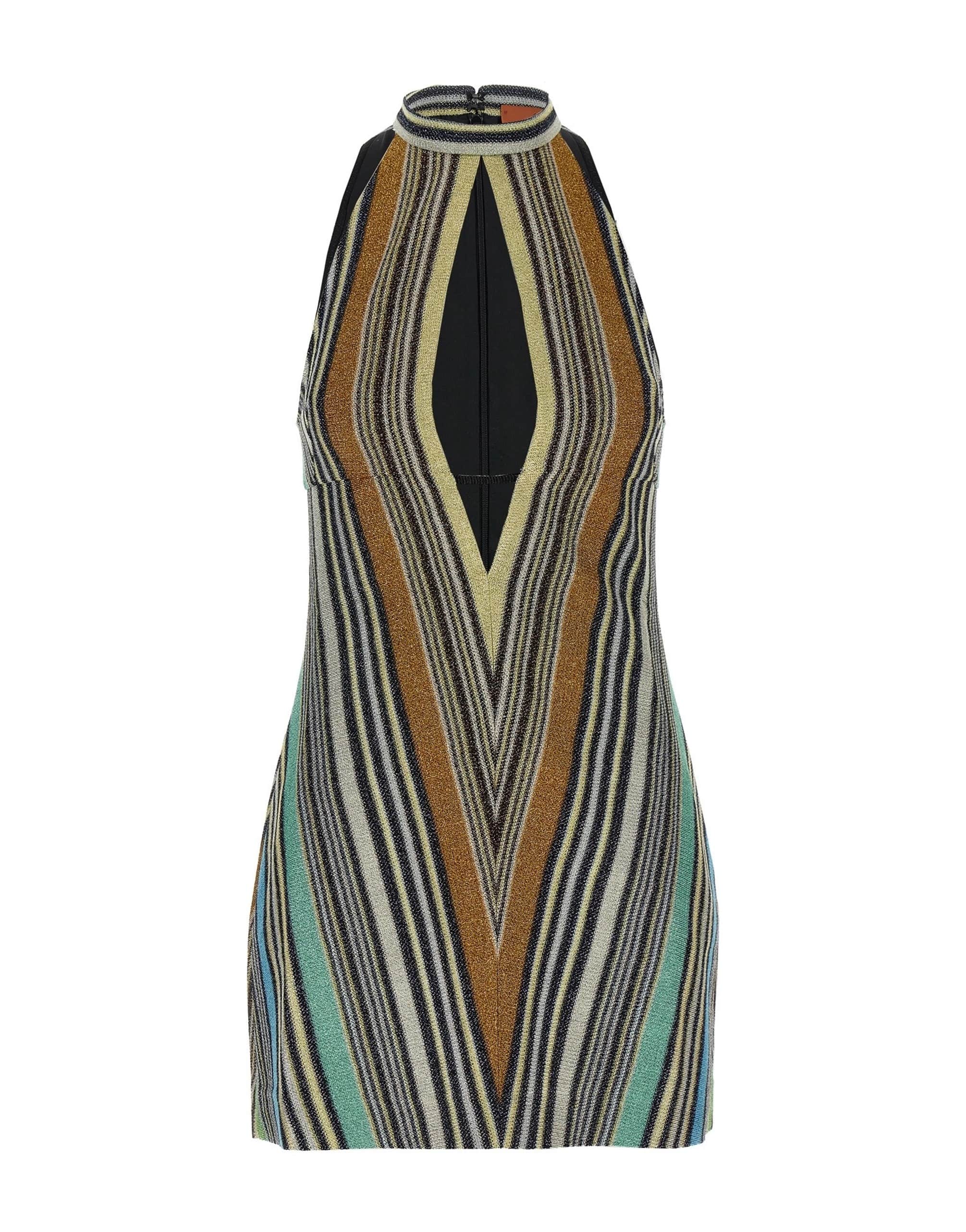 Missoni Missoni Lamé Viscose Mini Dress