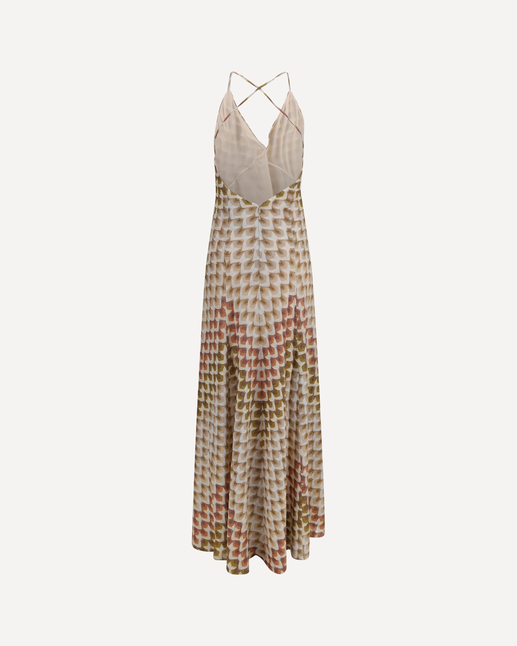 Missoni Long Lamé Viscose Dress
