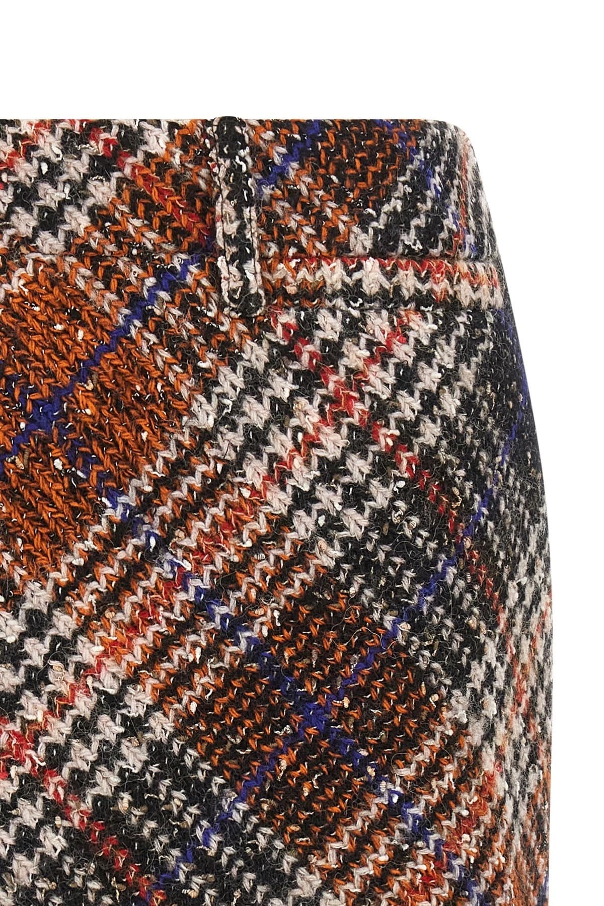 Missoni Missoni Pied-De-Poule Tweed Mini Skirt