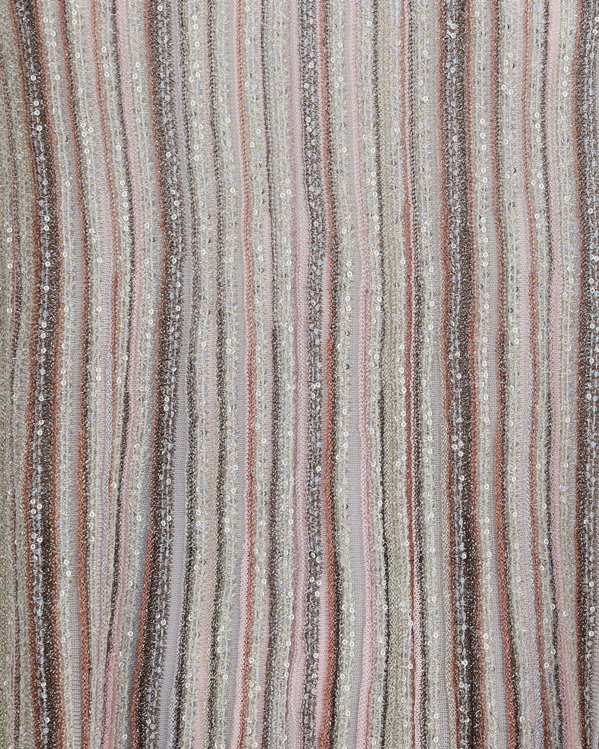 Top senza maniche a coste con paillettes Missoni