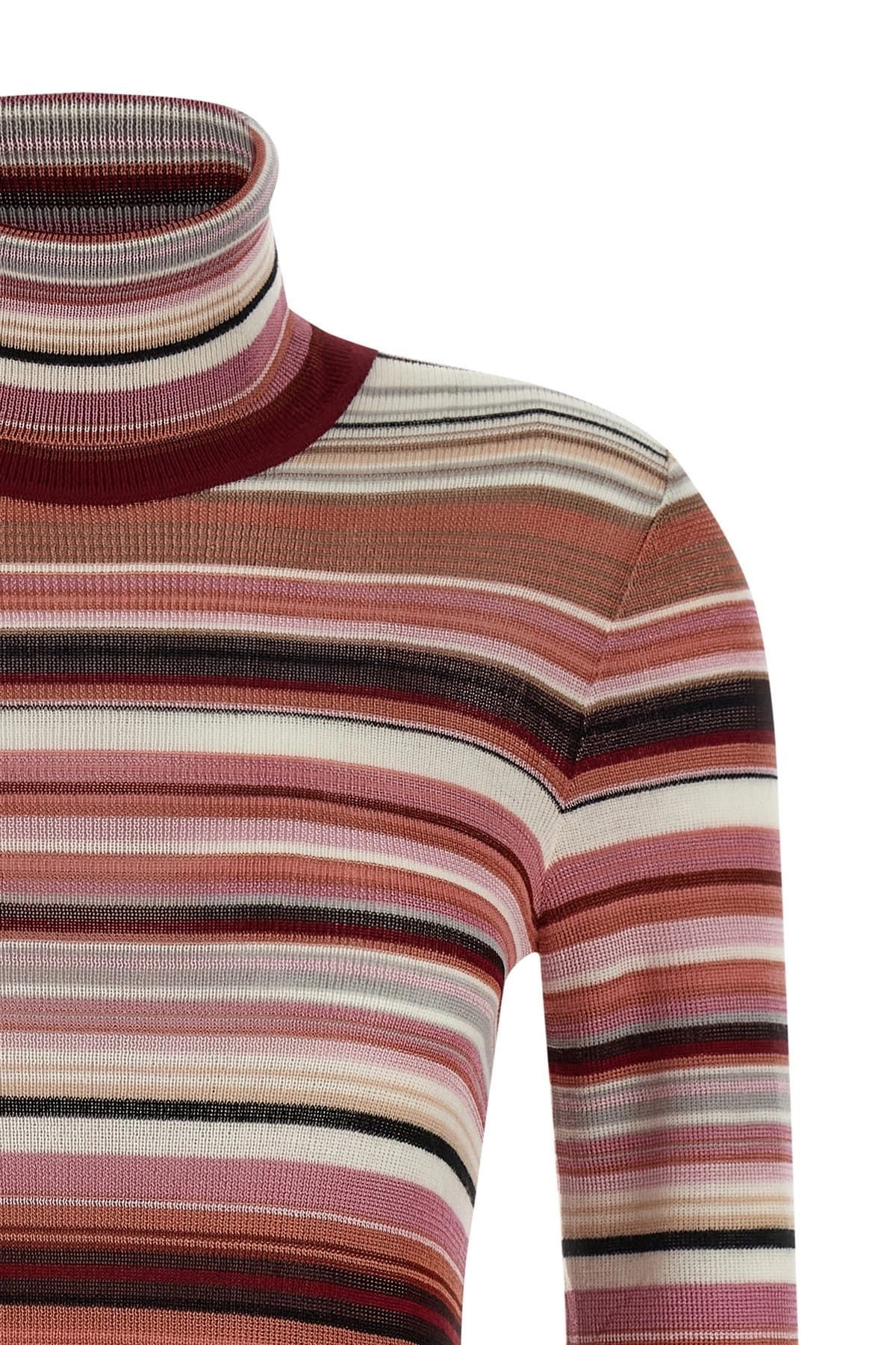 Missoni Missoni Striped Turtleneck Sweater