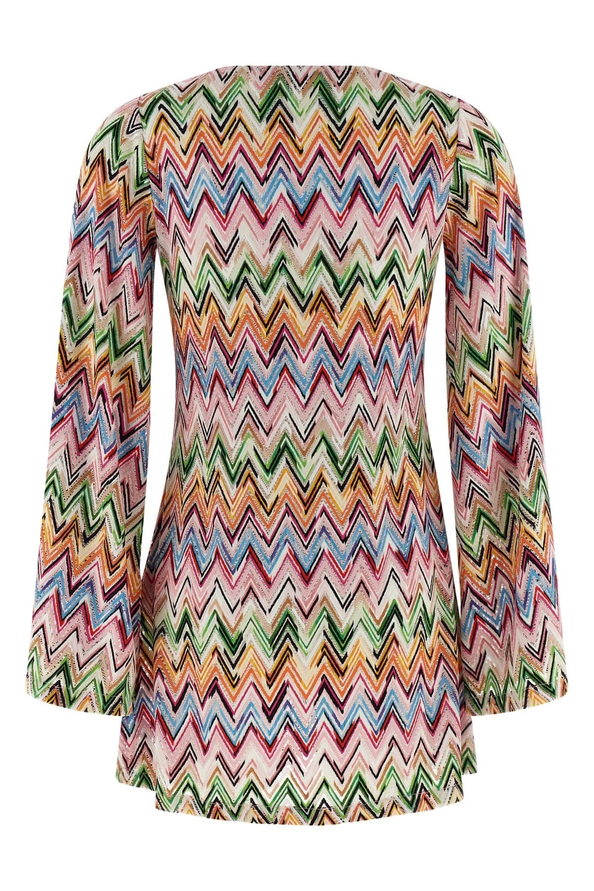 Missoni Missoni Zig Zag Embroidery Mini Dress