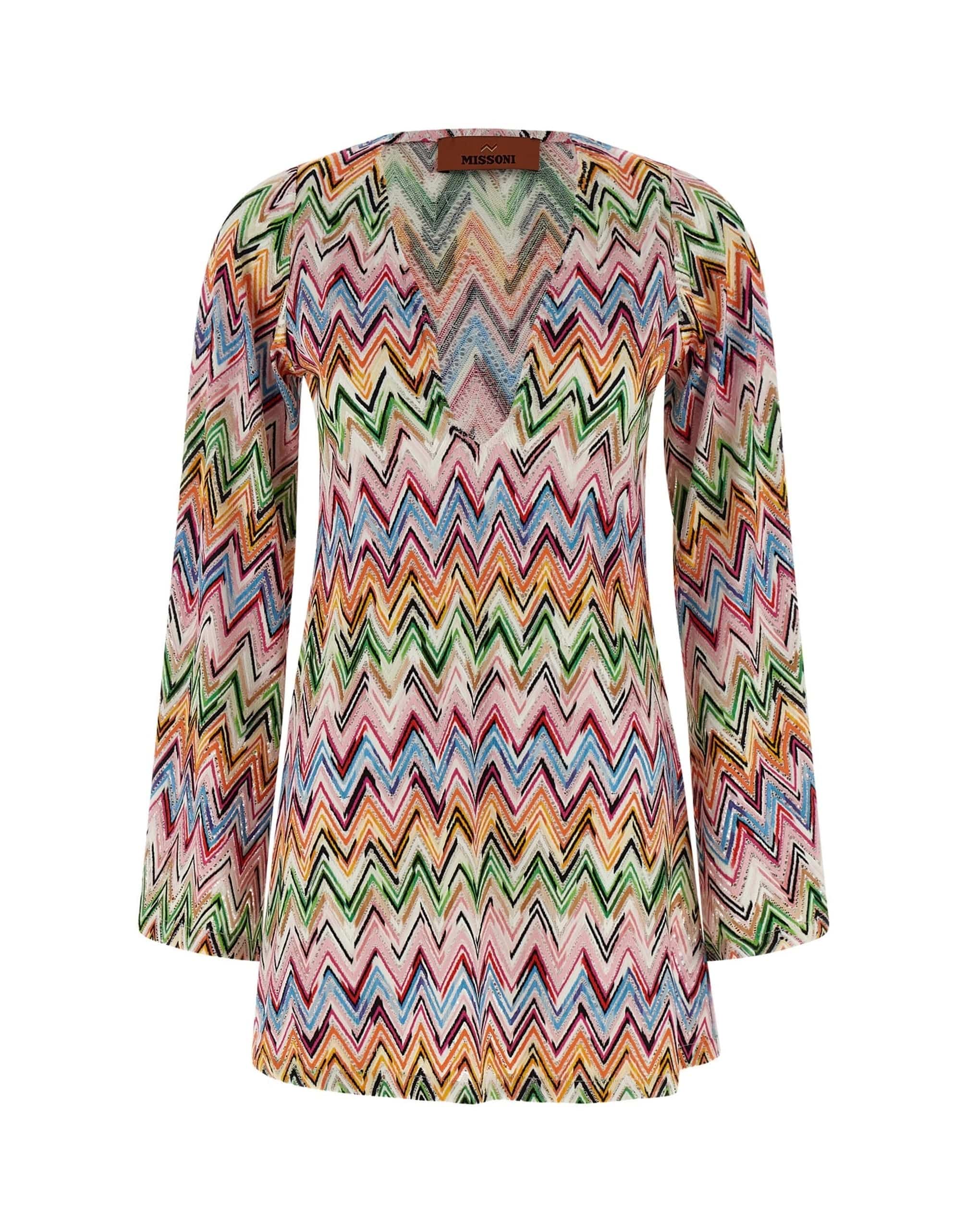 Missoni Missoni Zig Zag Embroidery Mini Dress