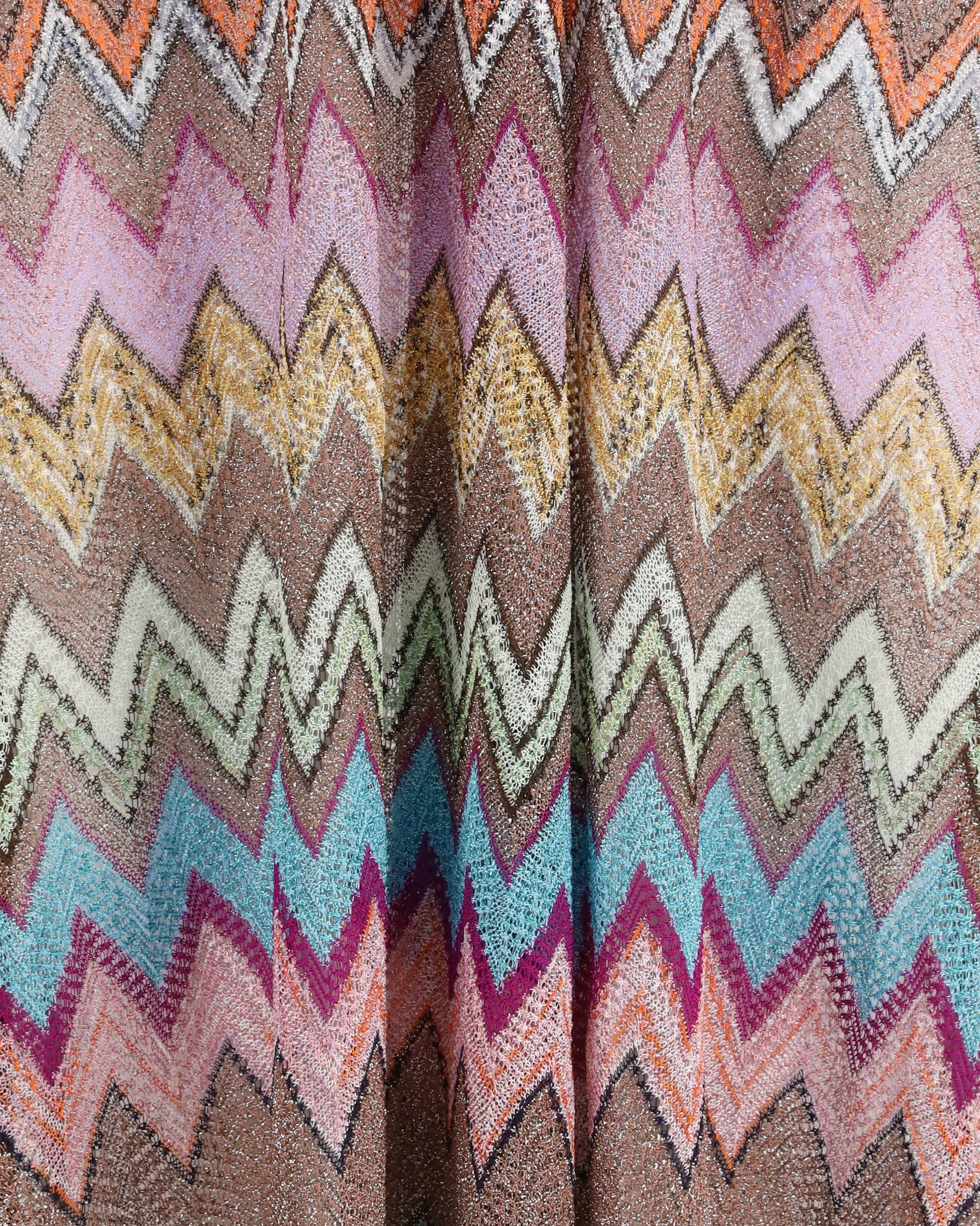 Missoni Zigzag Cover-Up Dress With V-Neck