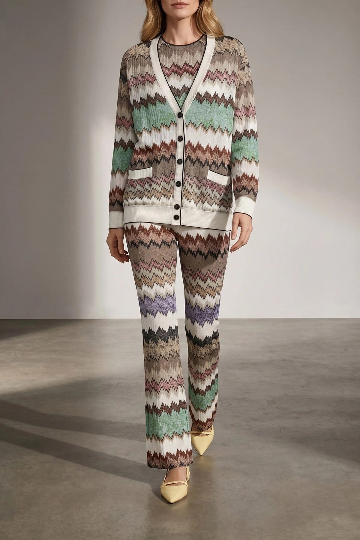 Missoni Missoni Zigzag Lamé Top
