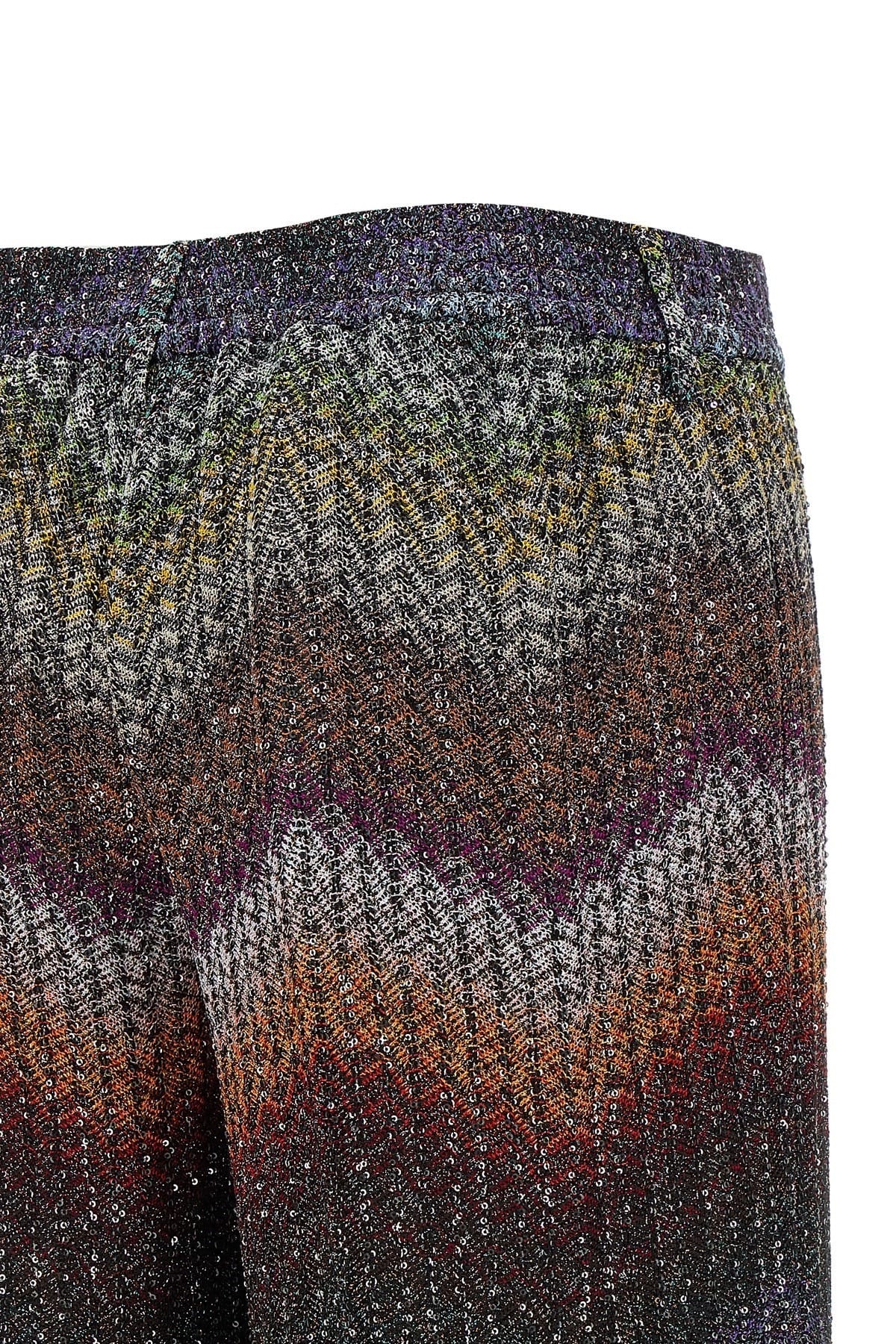Missoni Missoni Zigzag Lamé Viscose Pants