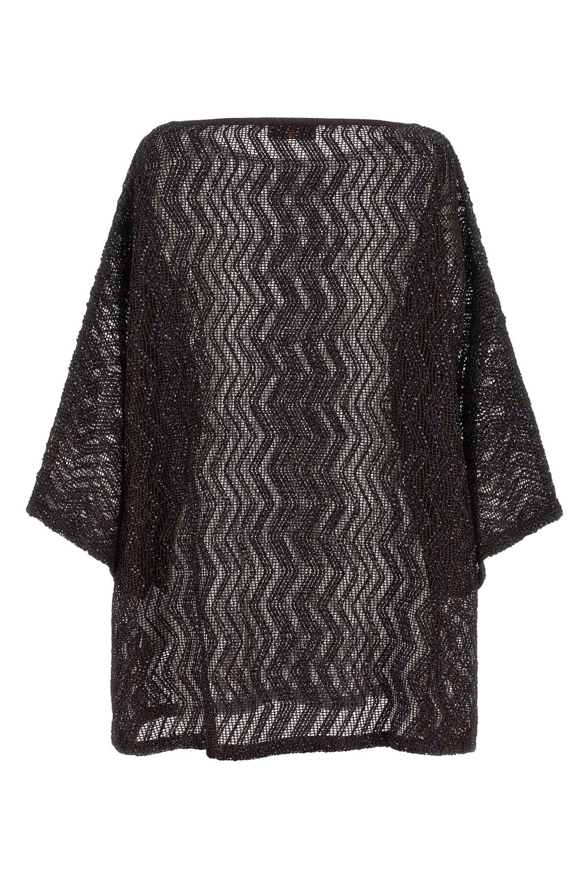 Missoni ジグザグメッシュミニドレス - alternate view
