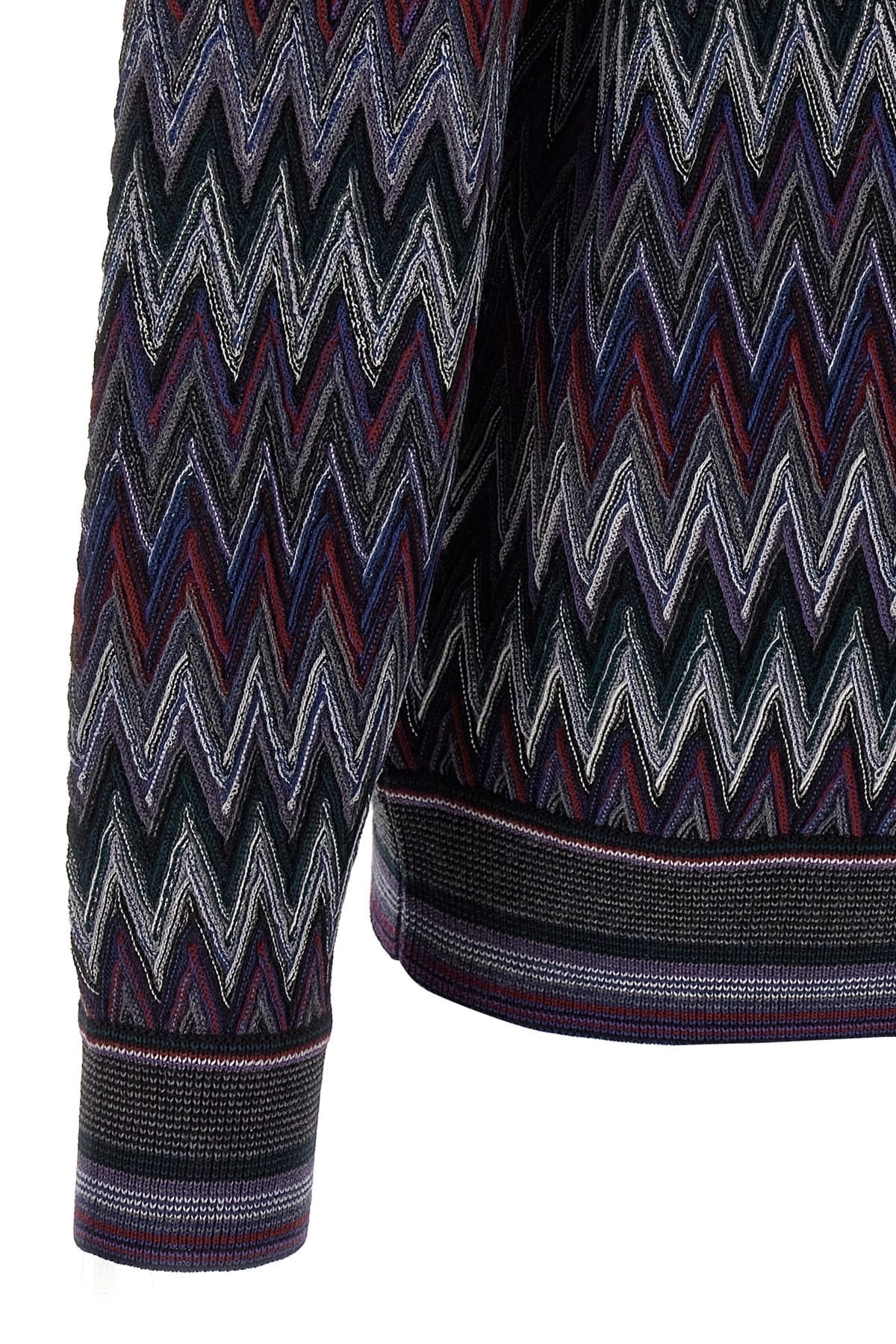 Missoni Missoni Zigzag Pattern Wool Sweater