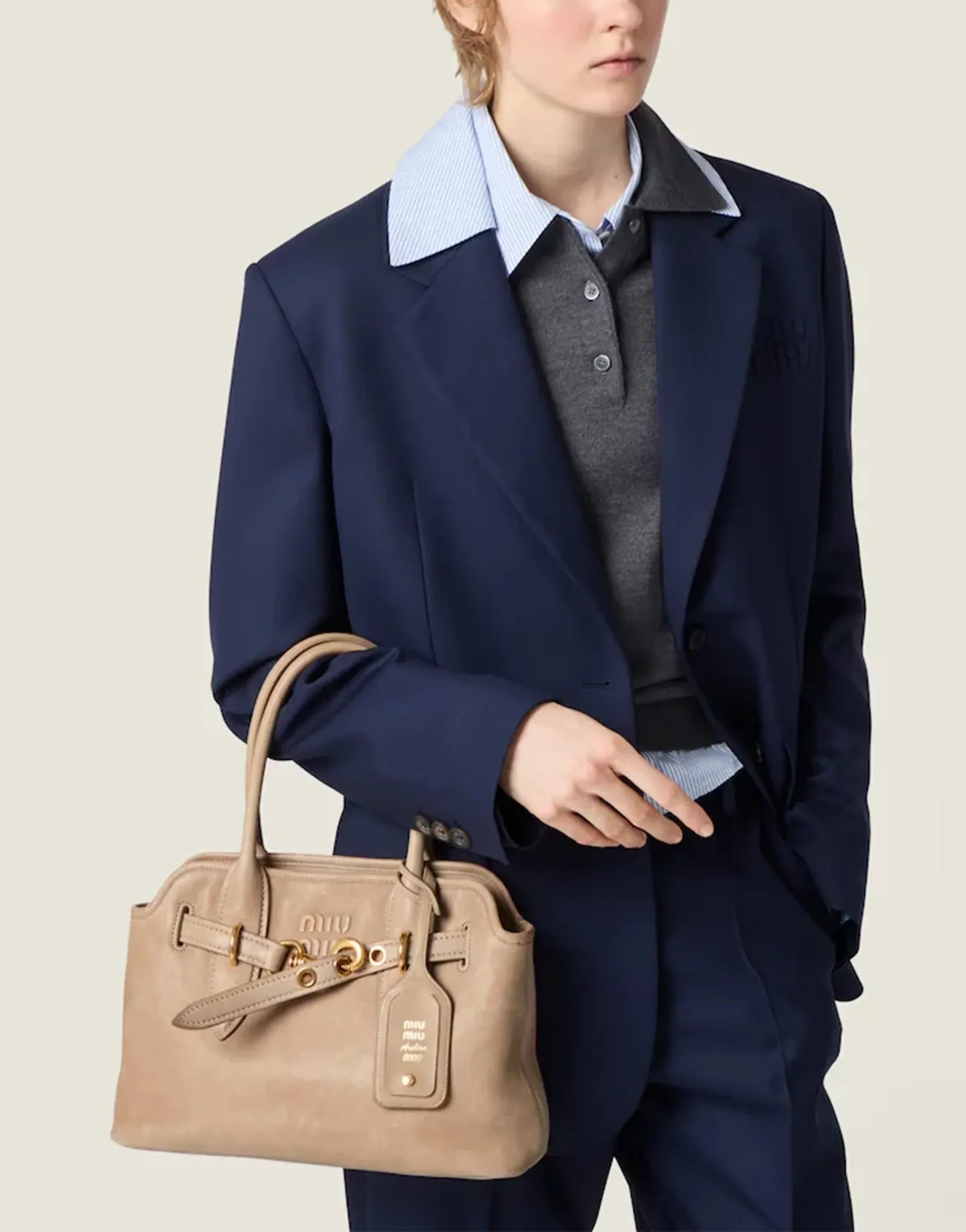 Miu Miu Aventure Leather Bag