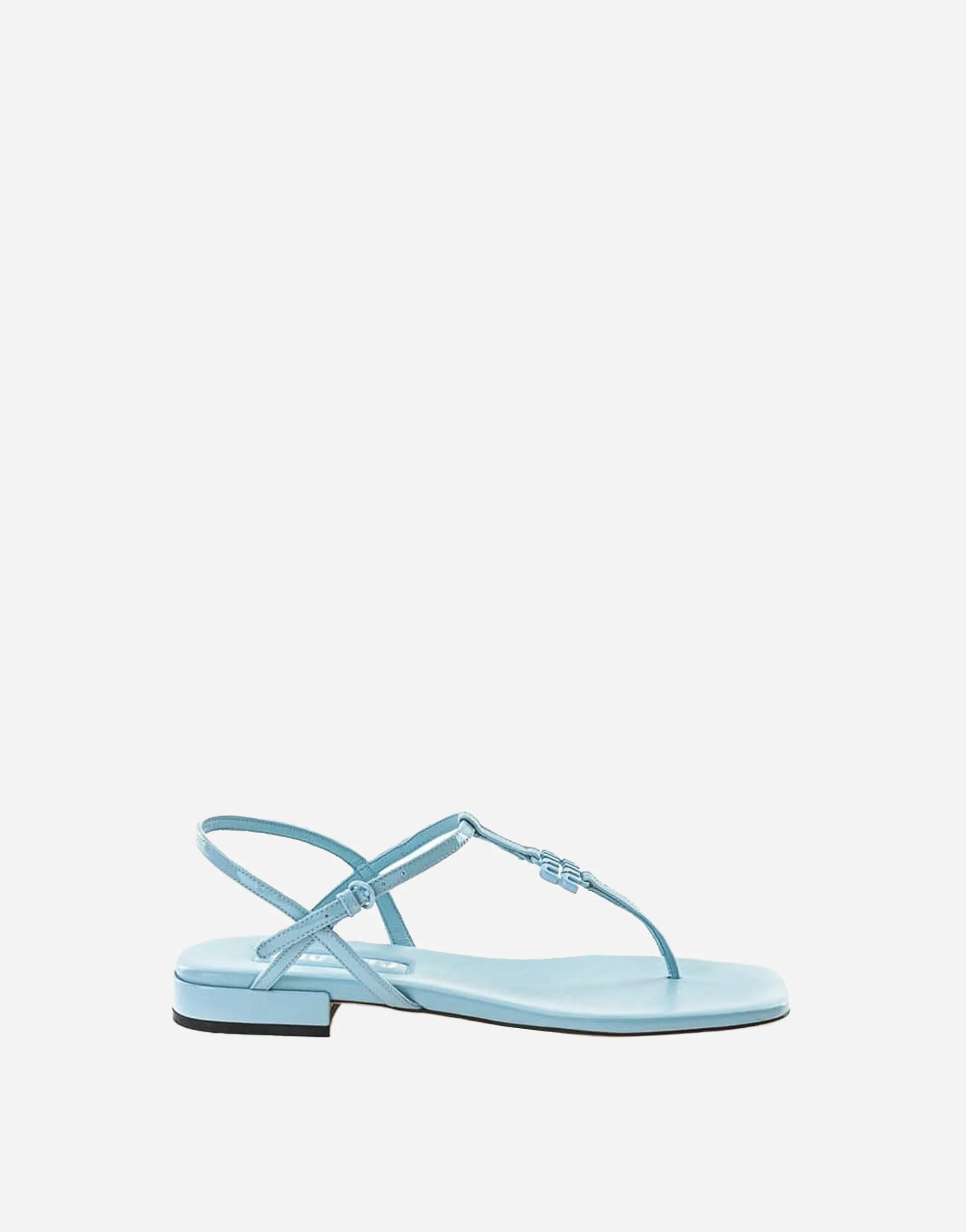 Miu Miu Miu Miu Azure Thong Flip-Flop Sandals