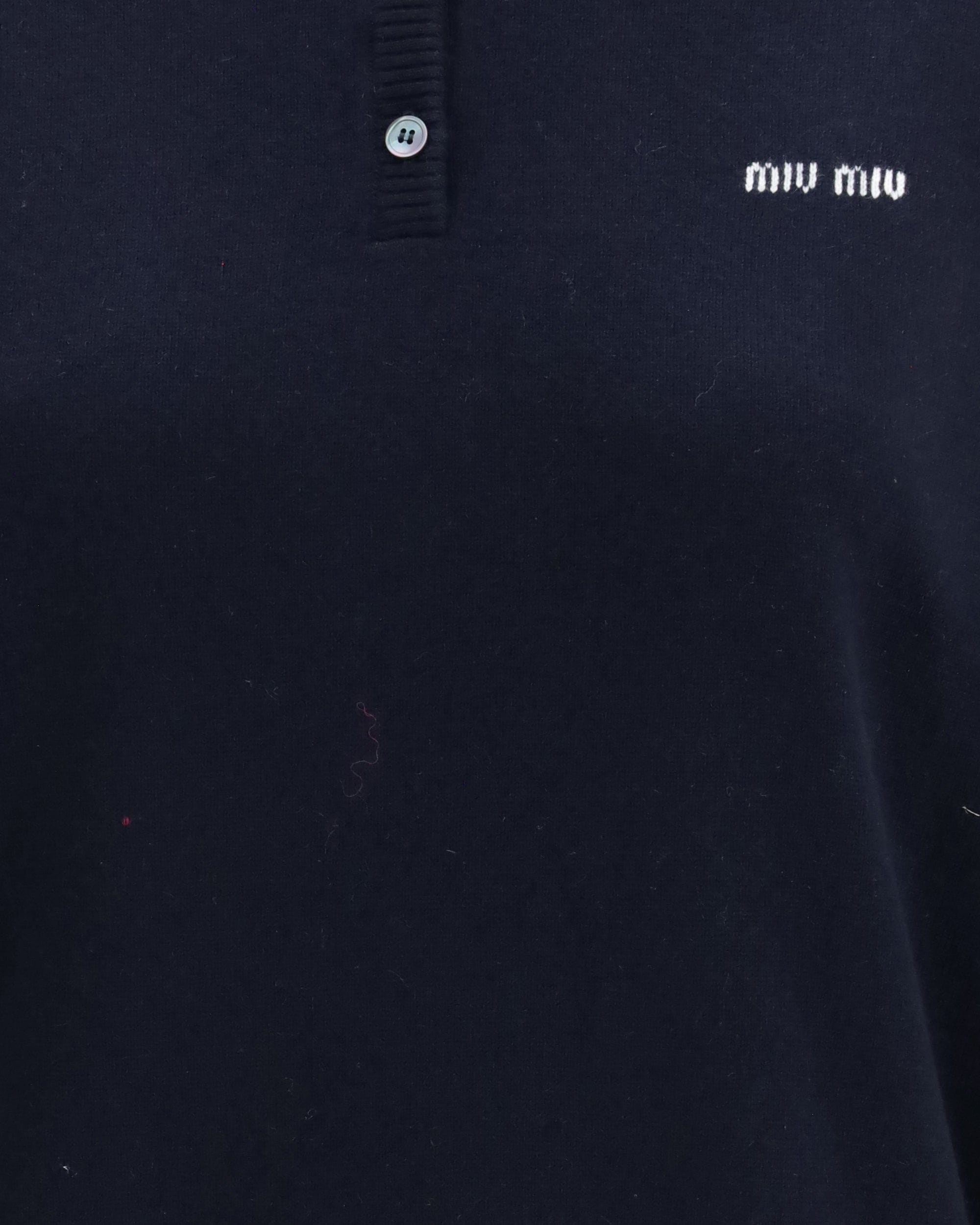 Miu Miu Cashmere Serafino Sweater