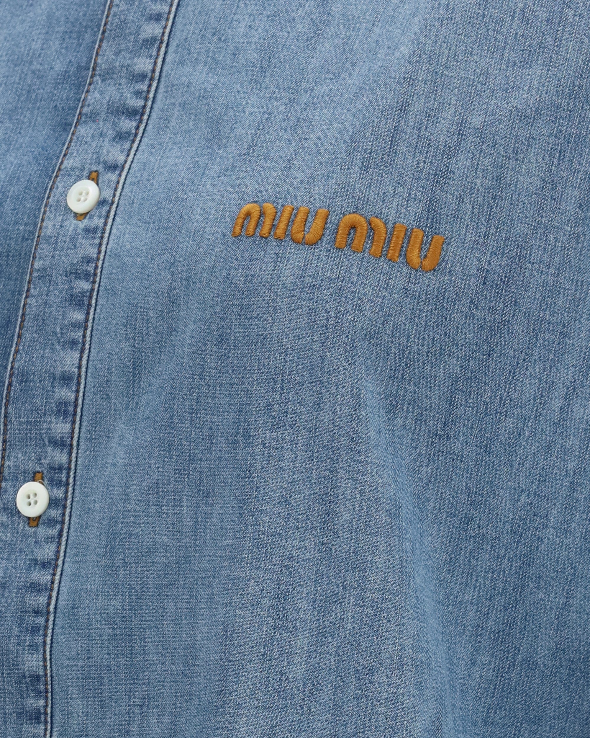 Miu Miu Miu Miu Chambray Shirt