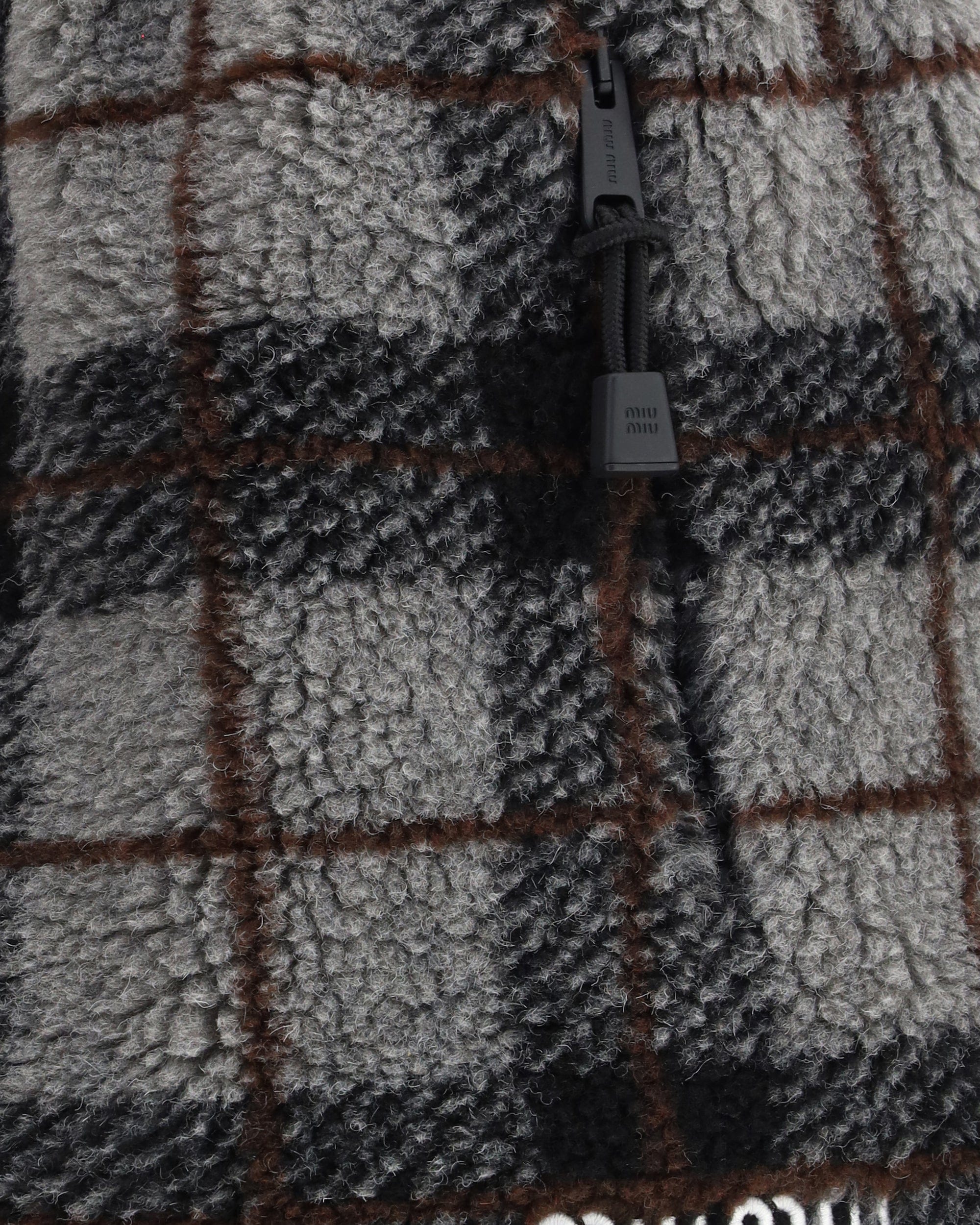 Miu Miu Check Mini Skirt