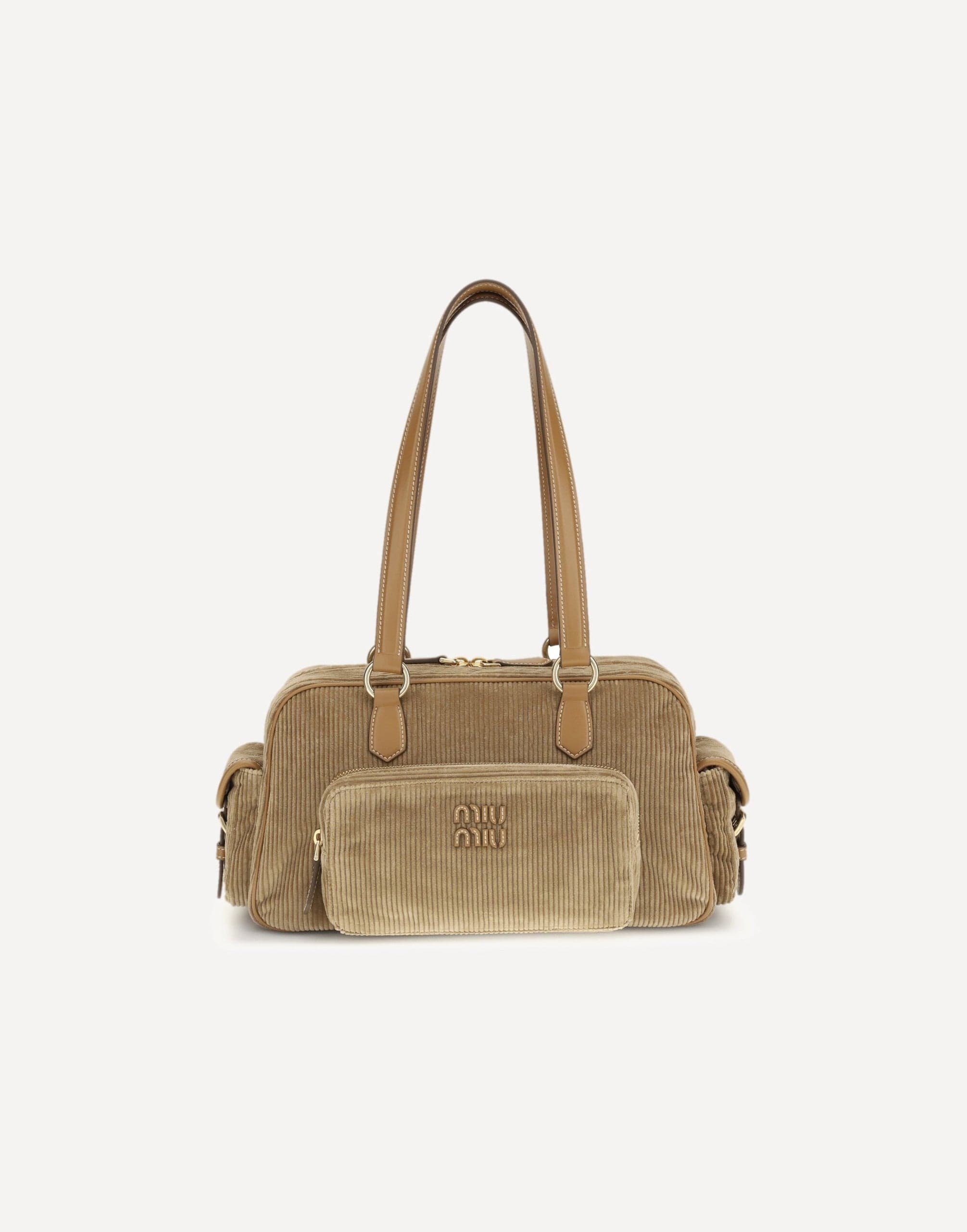 Miu Miu Corduroy Shoulder Bag
