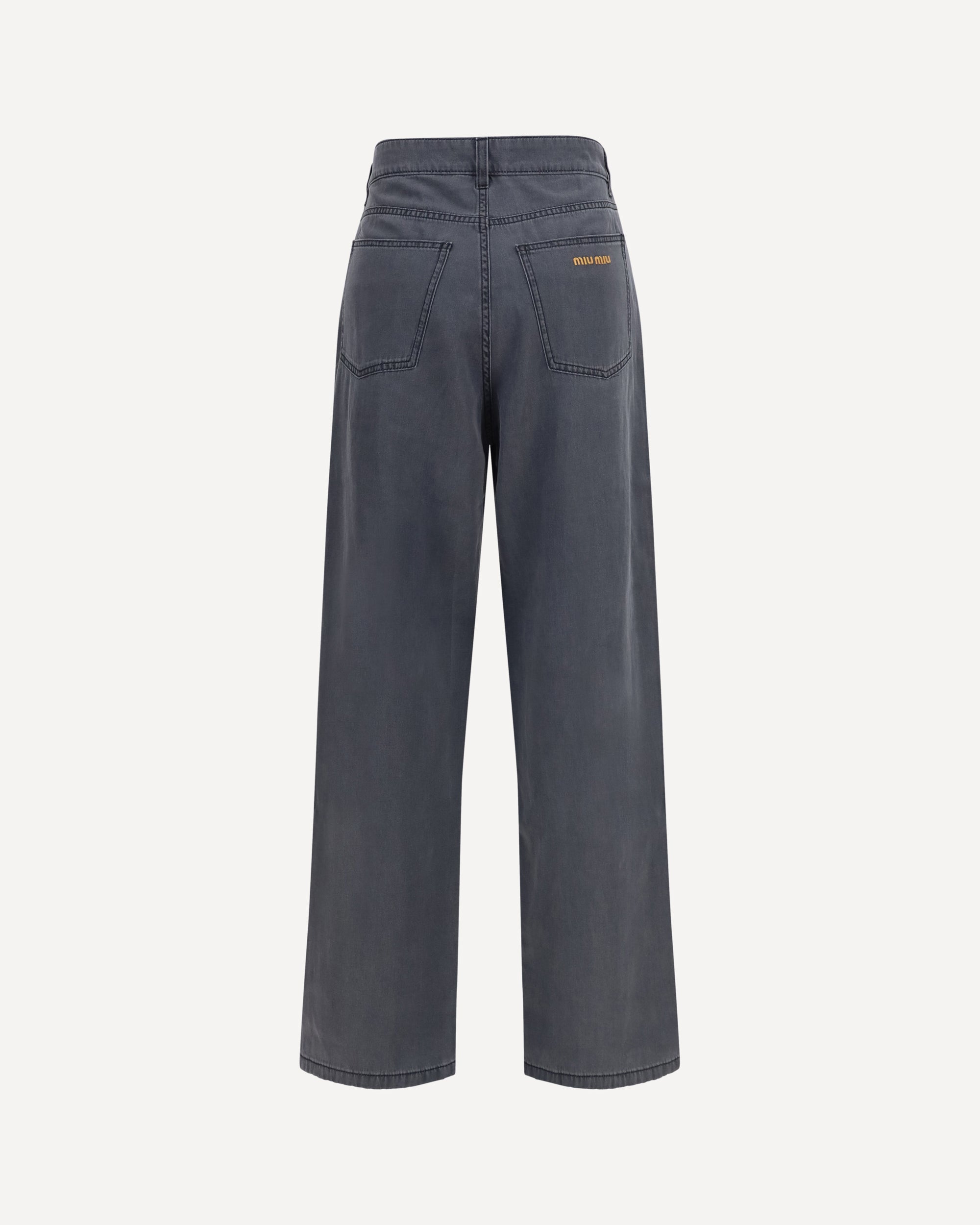 Miu Miu Jeans en coton Miu Miu - alternate view