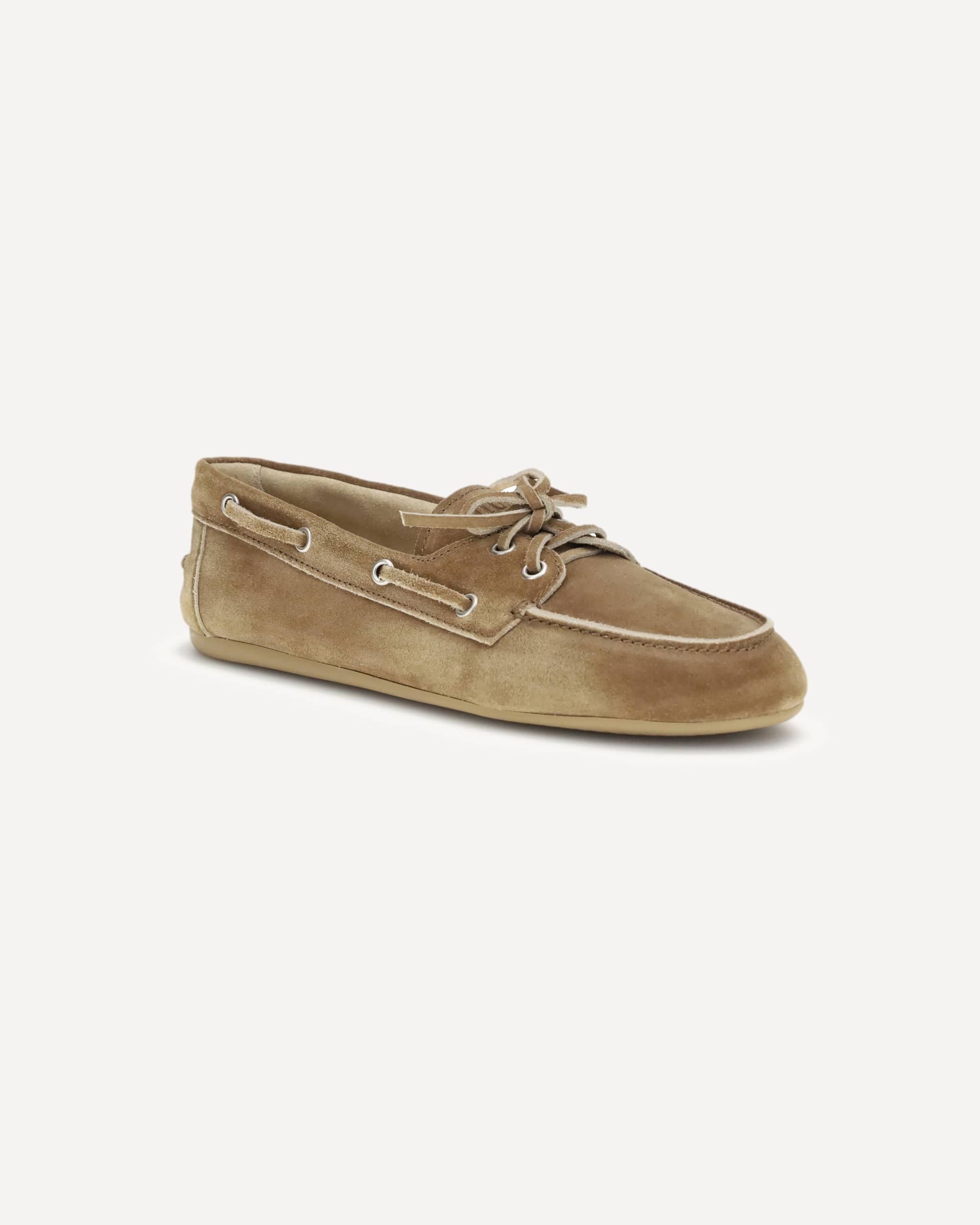 Miu Miu Delavé Suede Unlined Loafers - alternate view