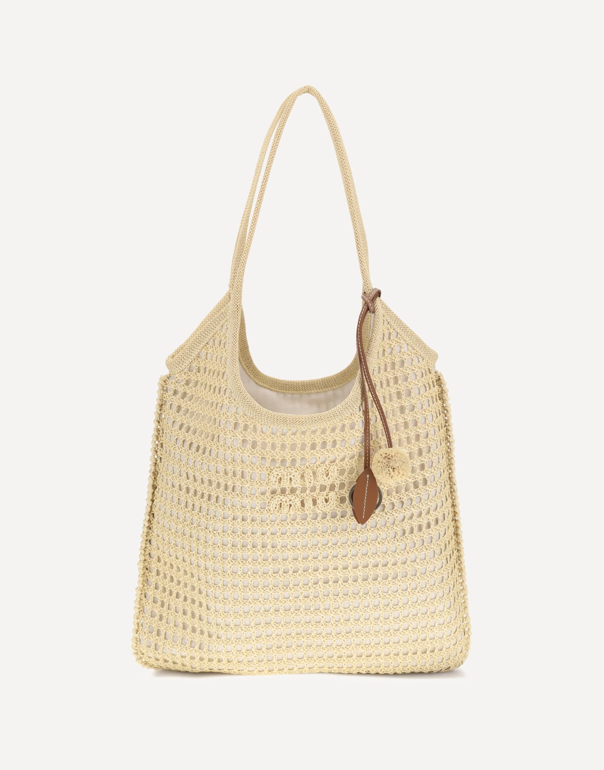 Miu Miu Ivy Crochet Shoulder Bag