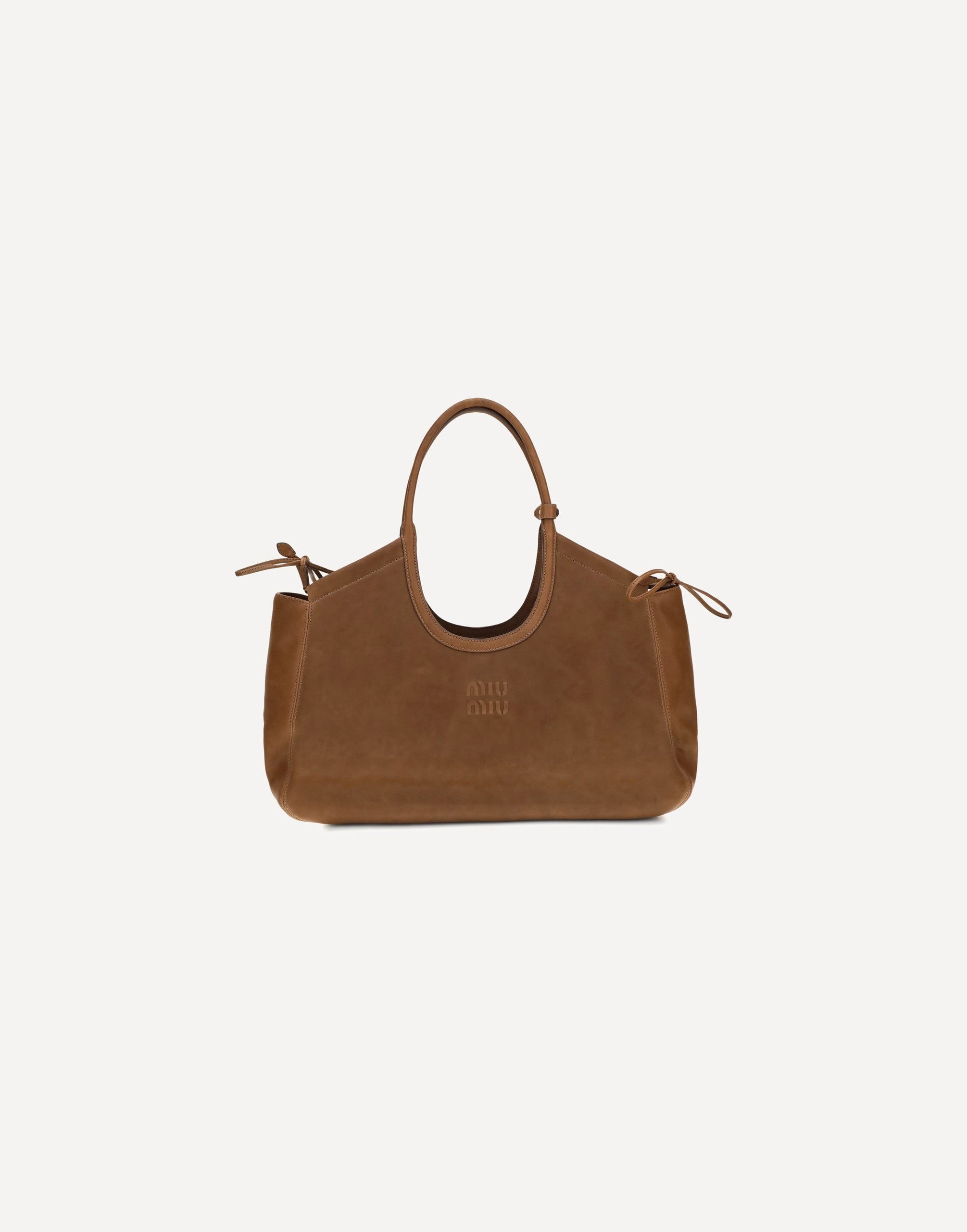Miu Miu Ivy Nappa Shopping Bag