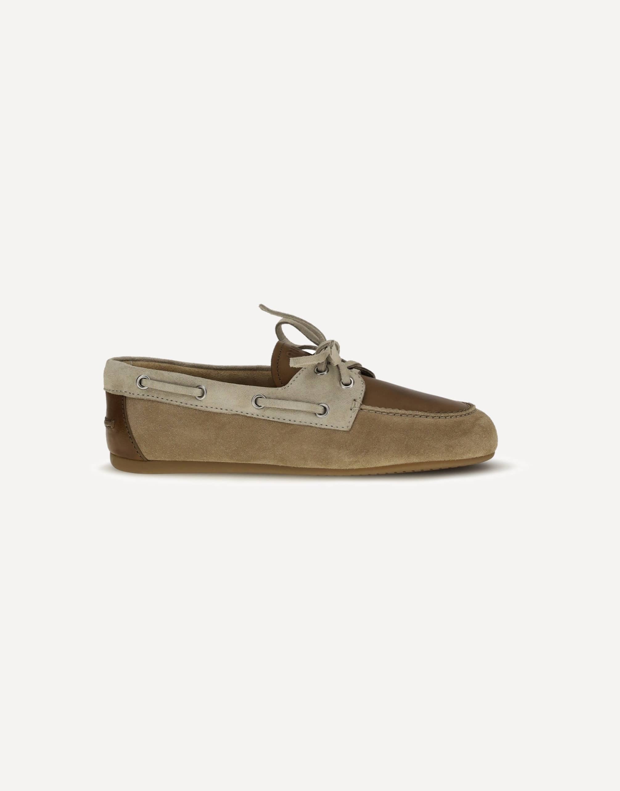 Miu Miu Leather And Suede Loafers