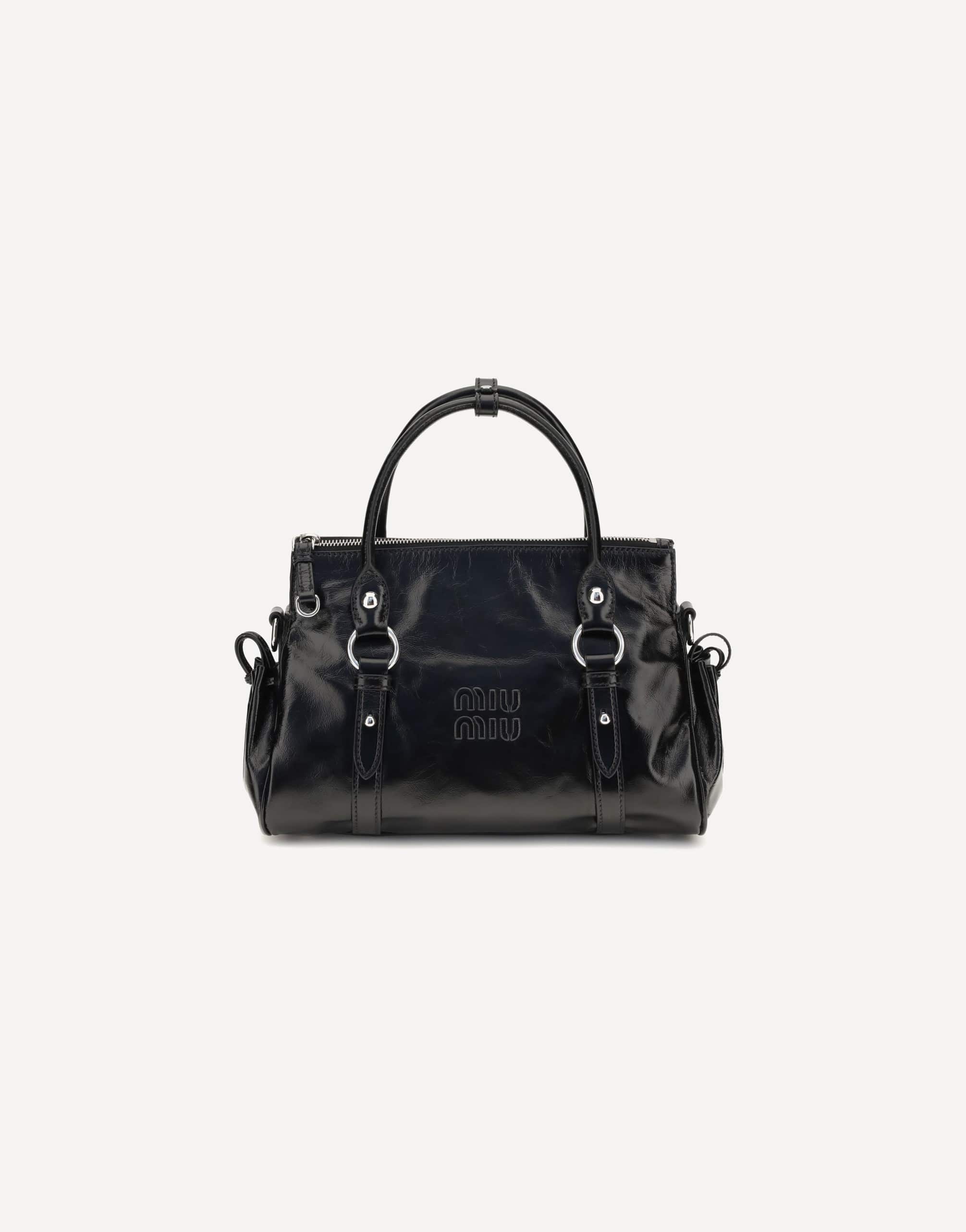 Miu Miu Leather Handbag Shoulder Bags
