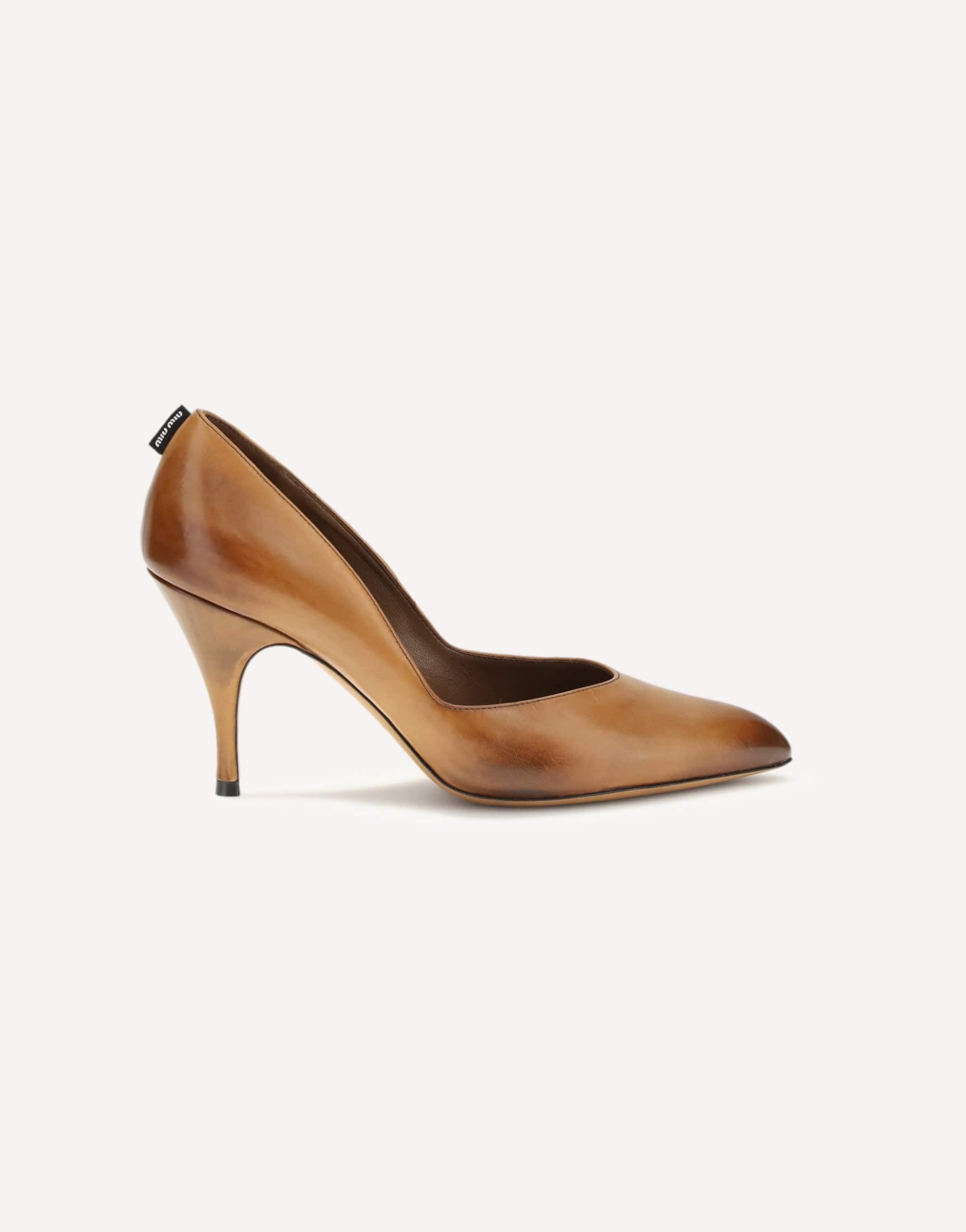 Miu Miu Leather Heels Pumps