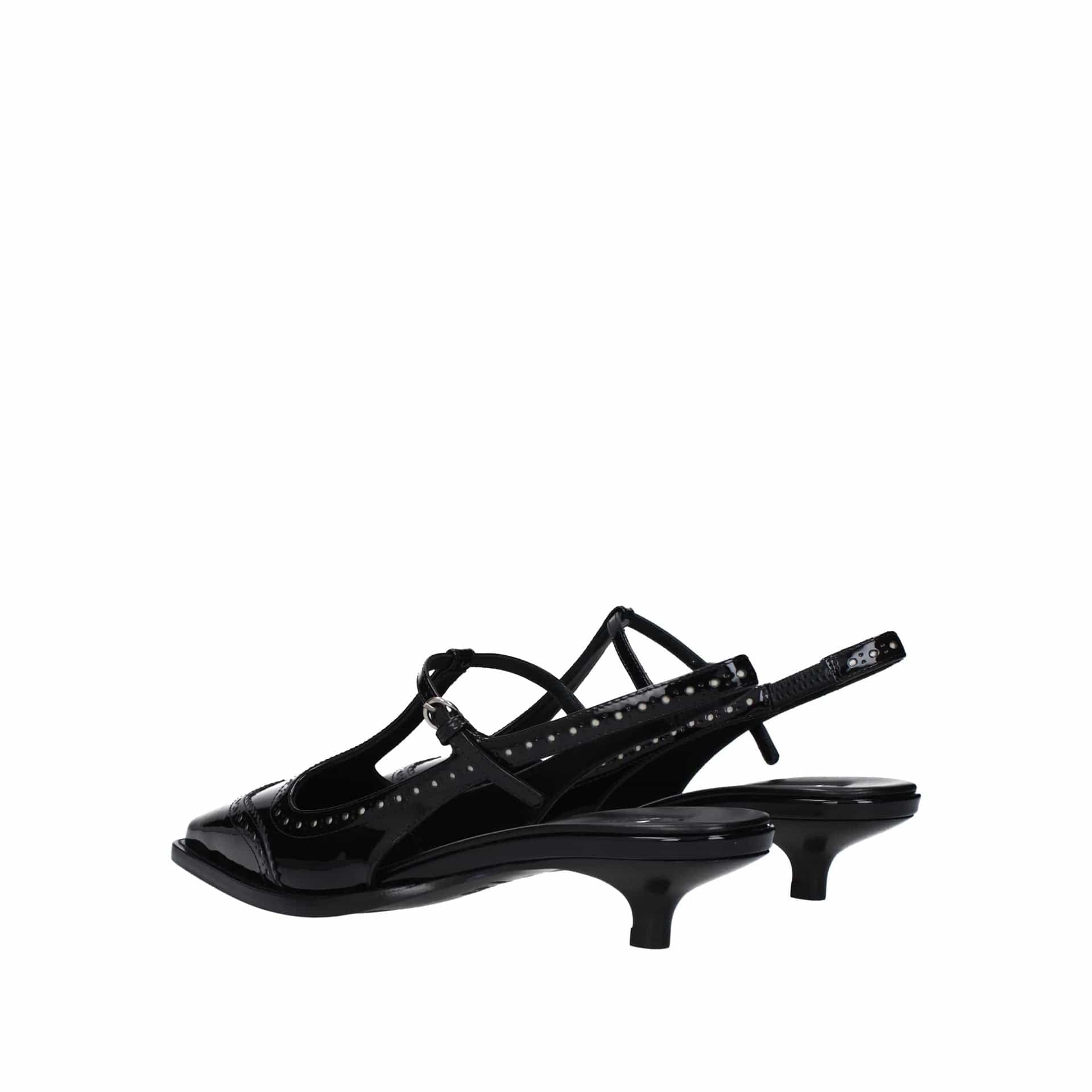 Miu Miu Leather Slingback Pumps With Patent