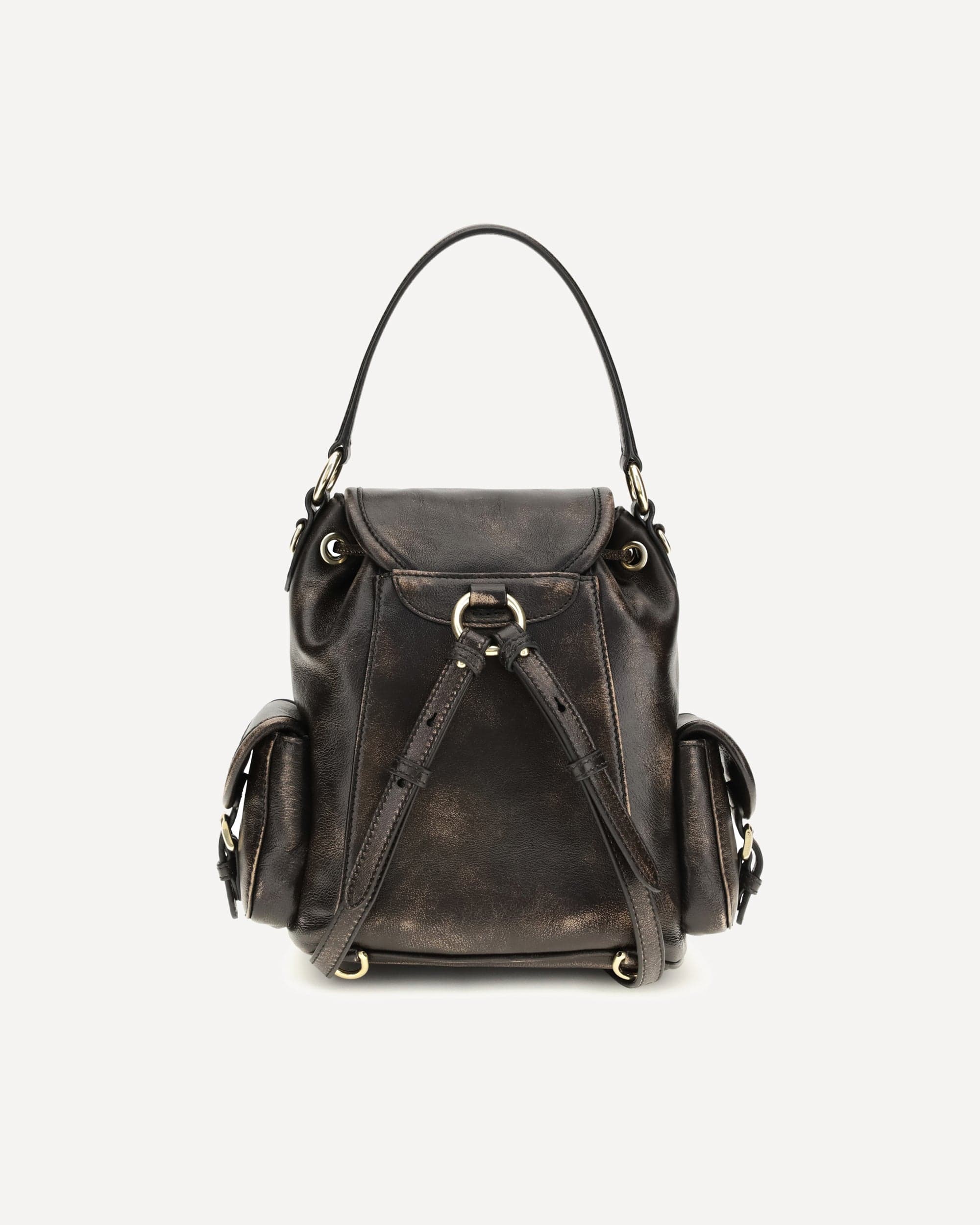 Miu Miu Medium Leather Backpack