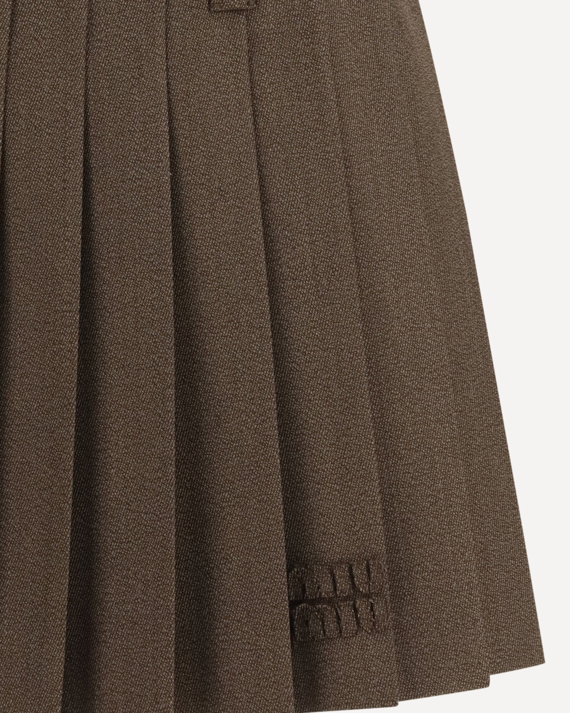 Miu Miu Pleated Miniskirt