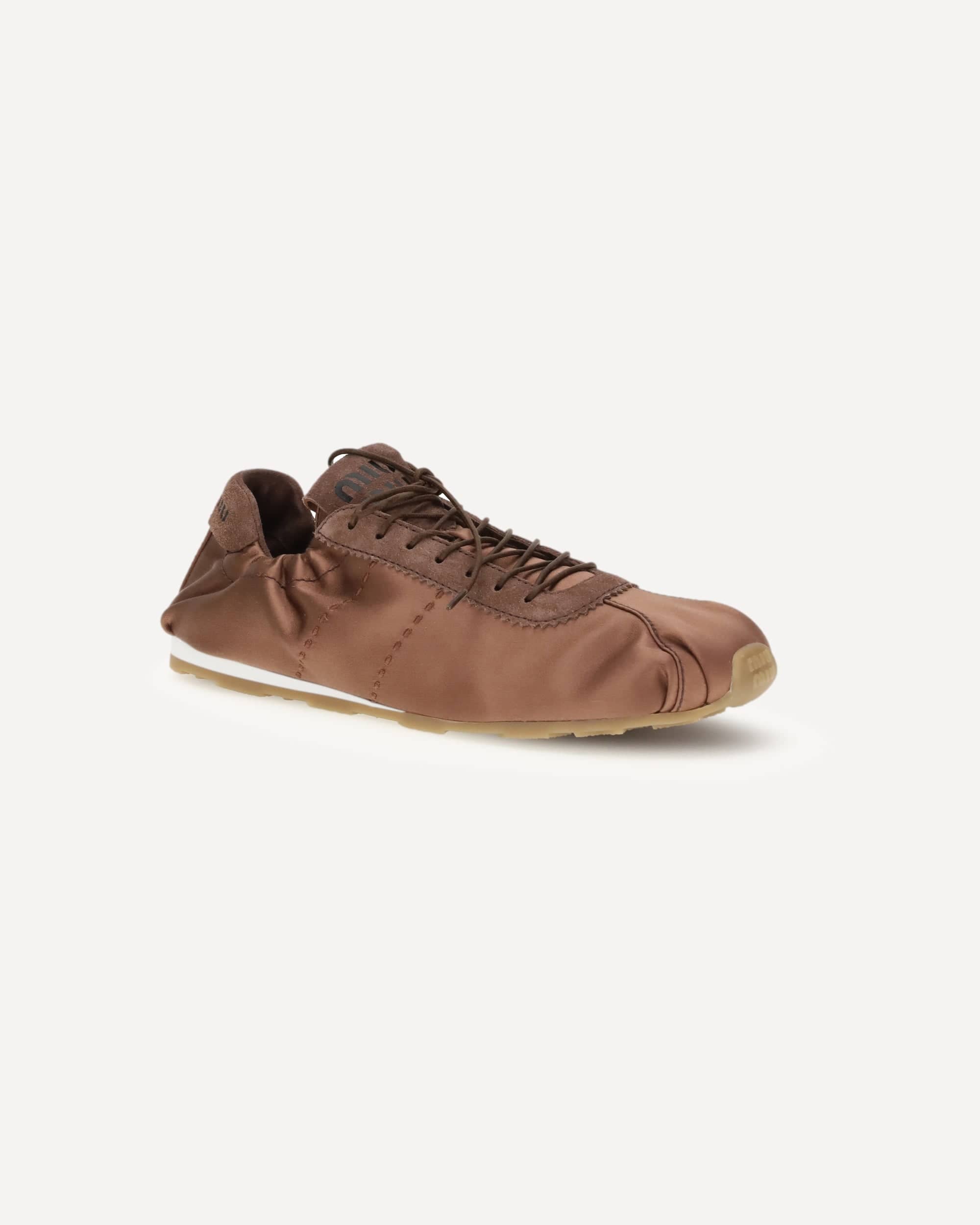 Miu Miu Satin Plume Sneakers - alternate view