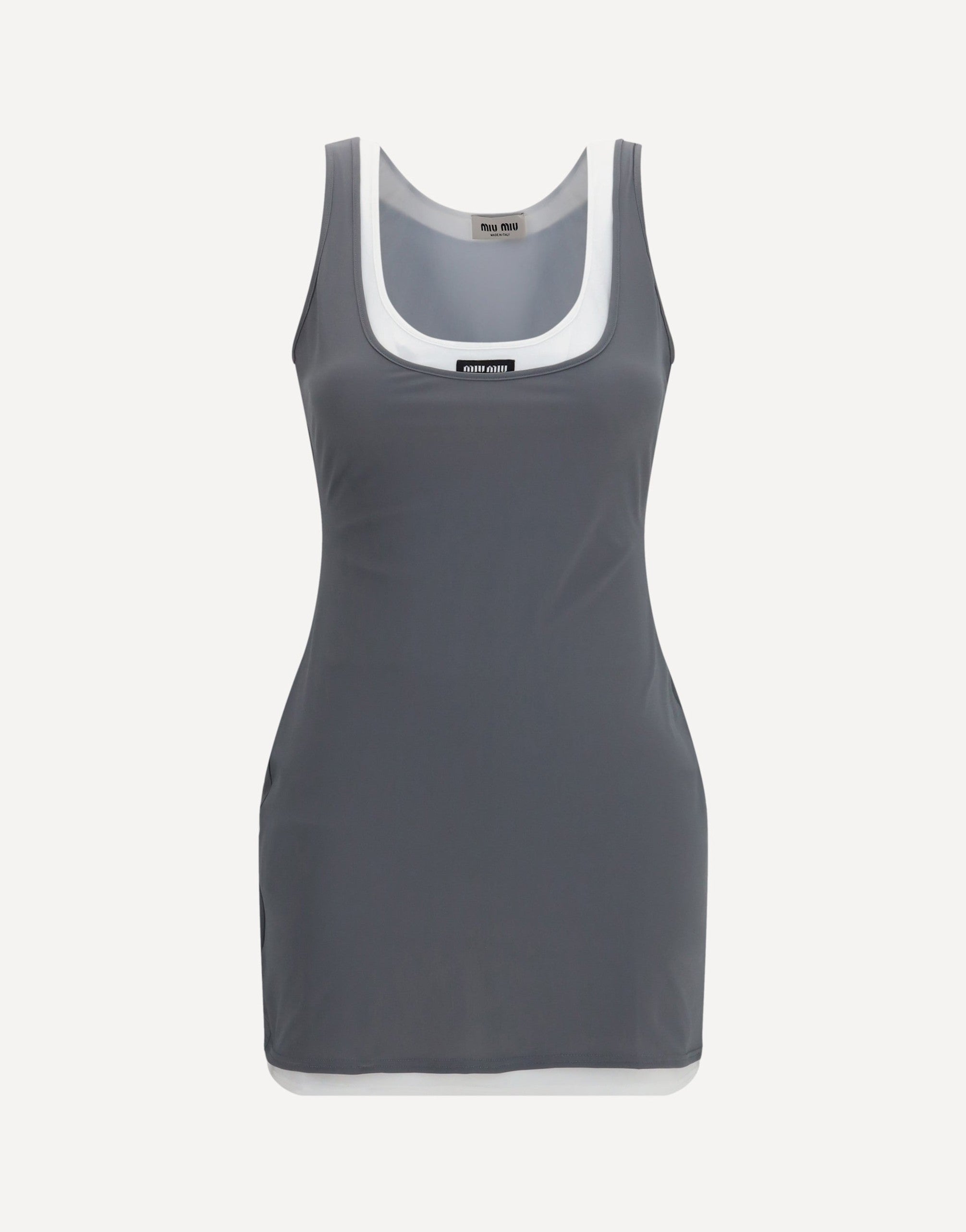 Miu Miu Short Stretch Jersey Dress