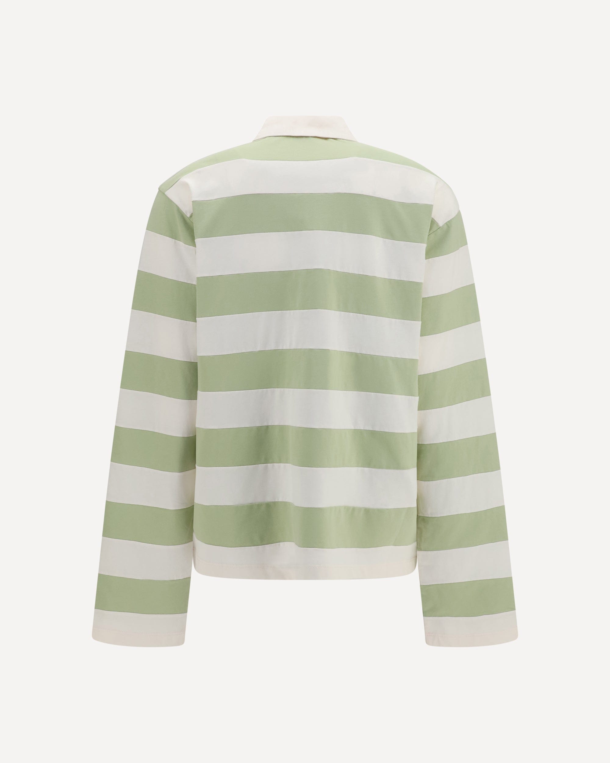 Miu Miu Miu Miu Striped Long-Sleeve Polo