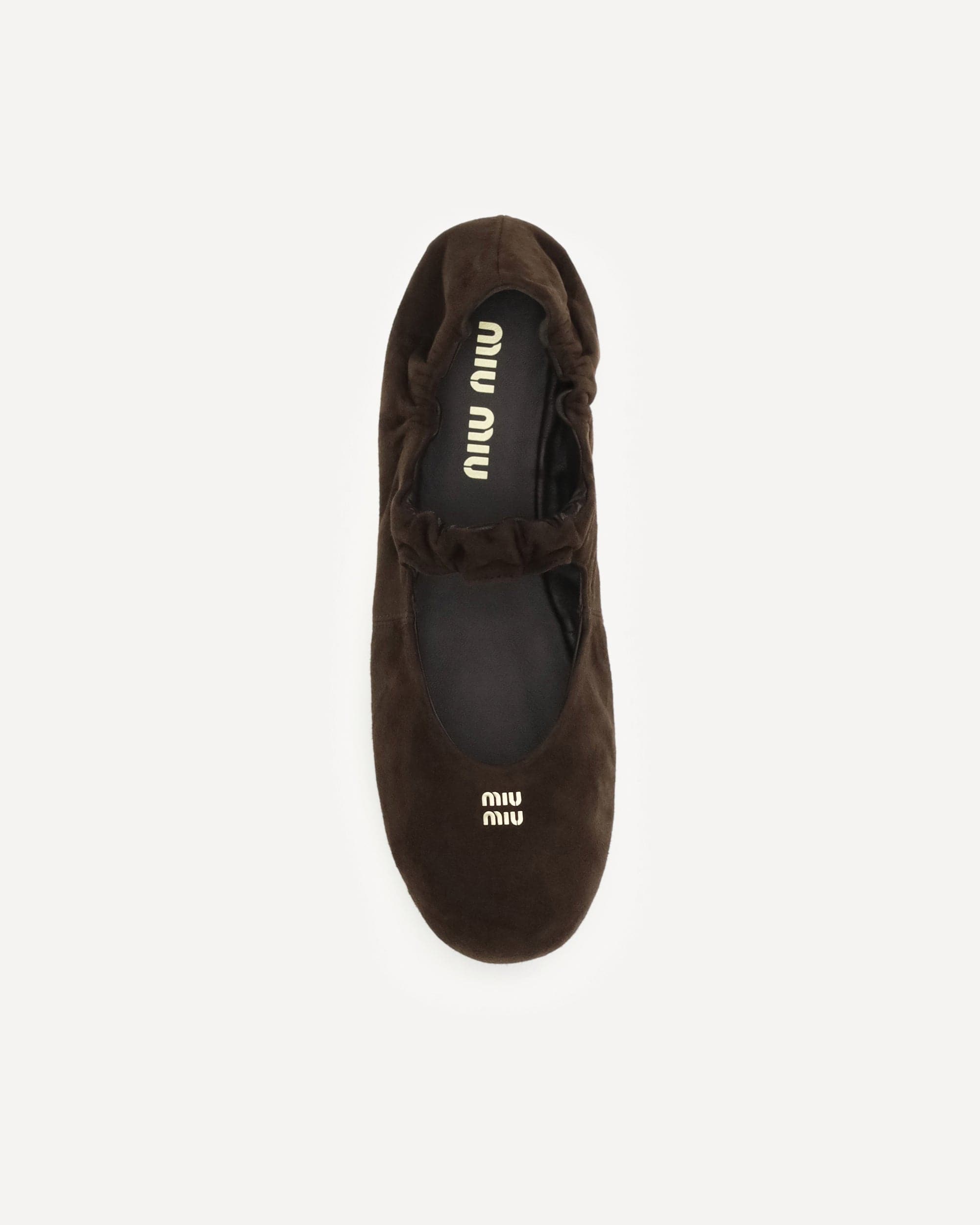 Miu Miu Suede Ballerinas