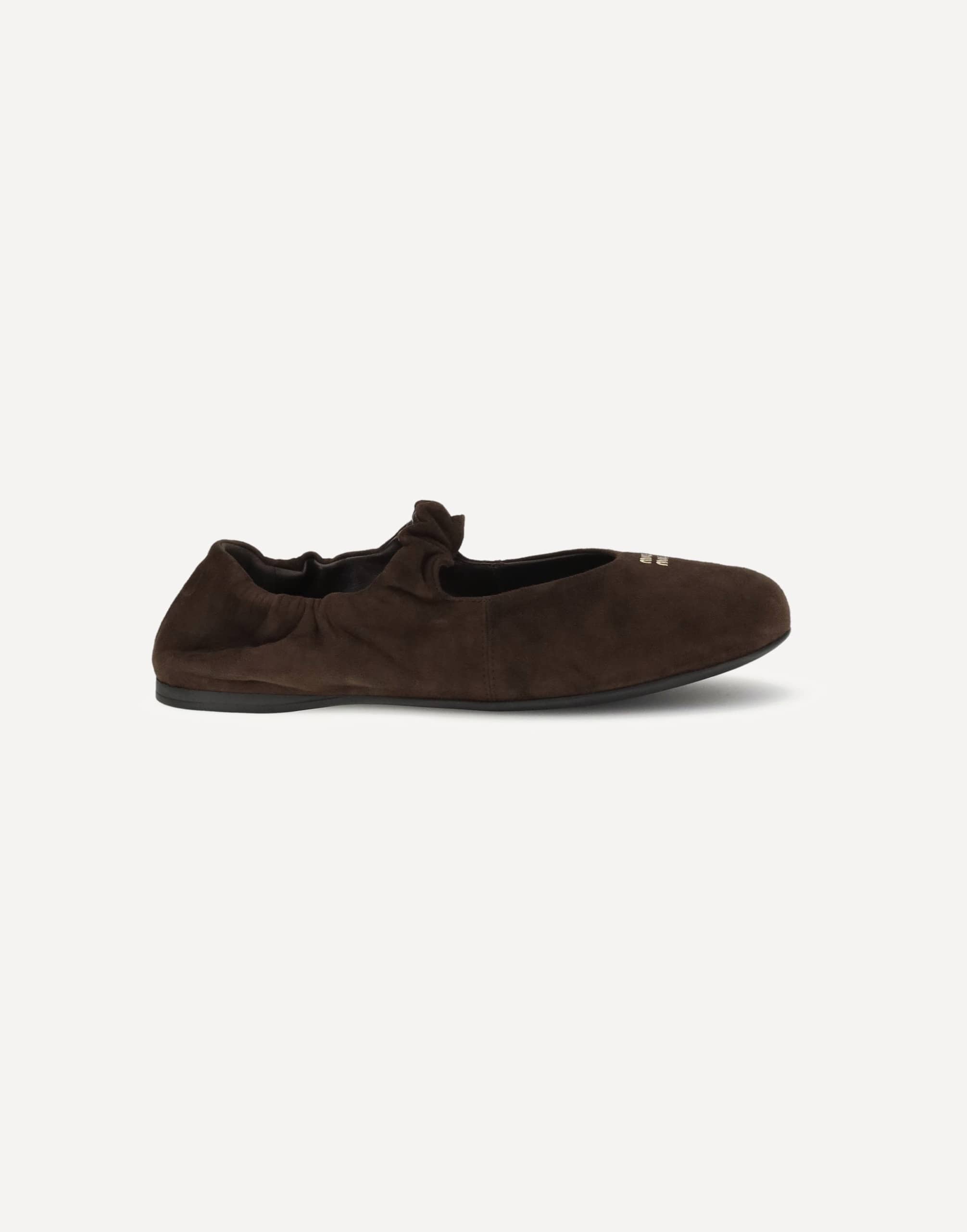 Miu Miu Suede Ballerinas