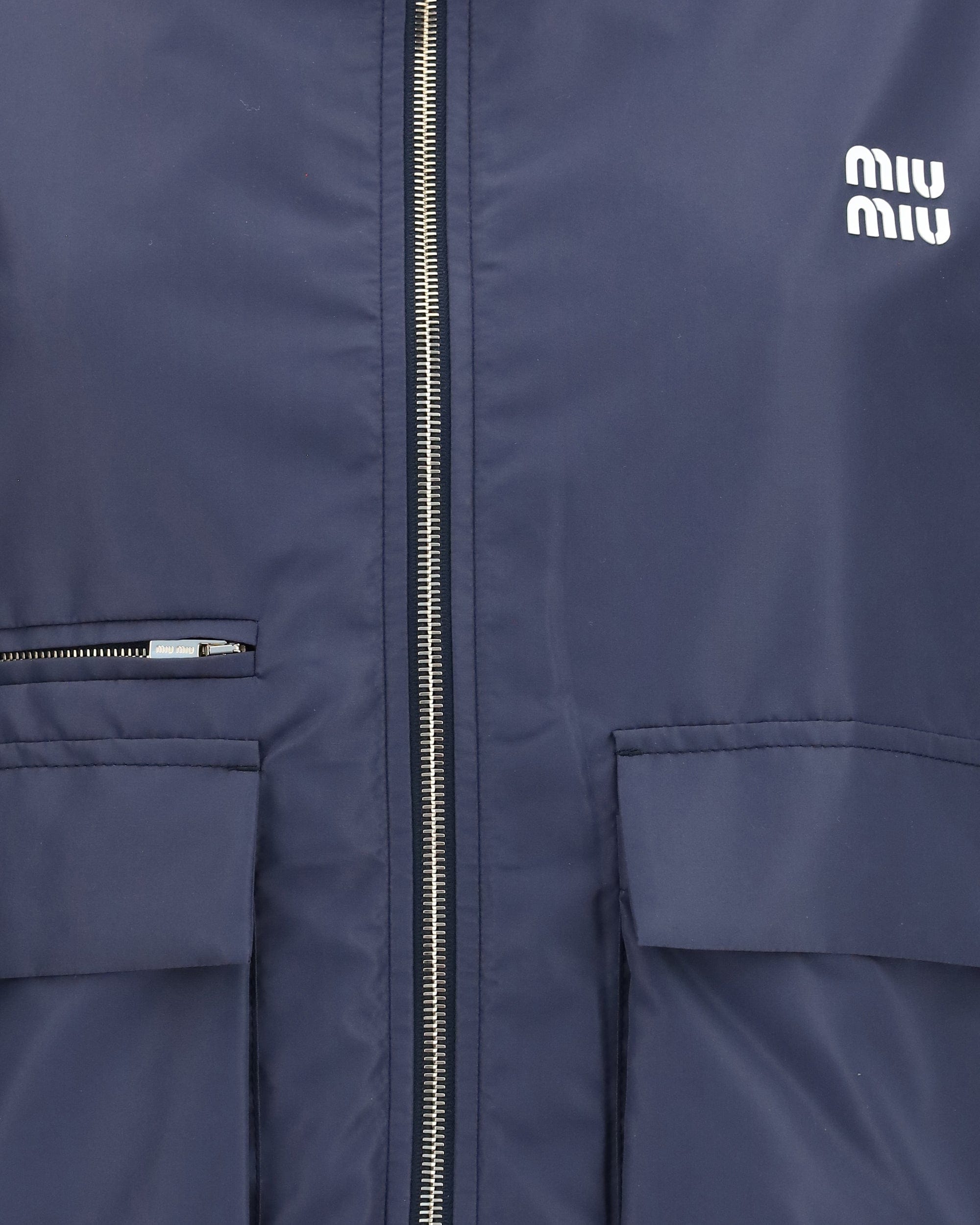 Miu Miu Miu Miu Technical Canvas Jacket