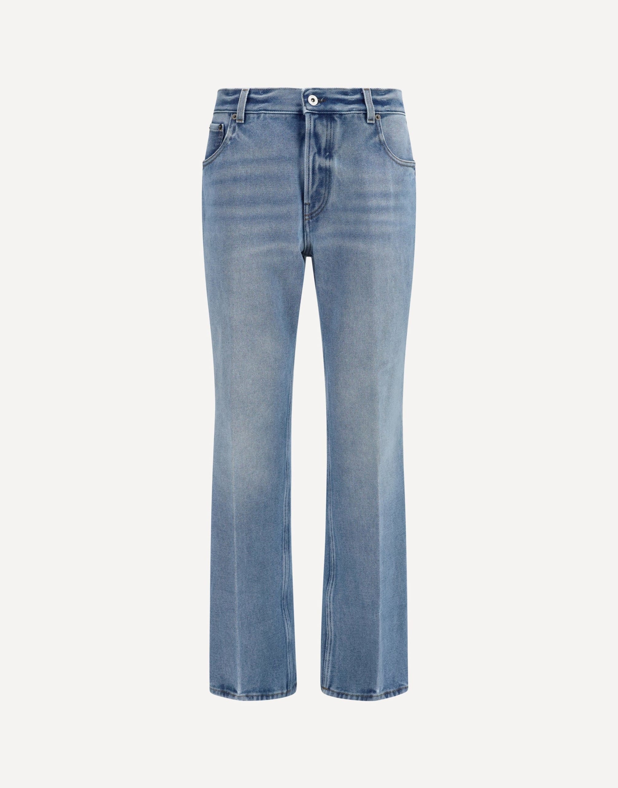 Miu Miu Miu Miu Washed Denim Five-Pocket Jeans