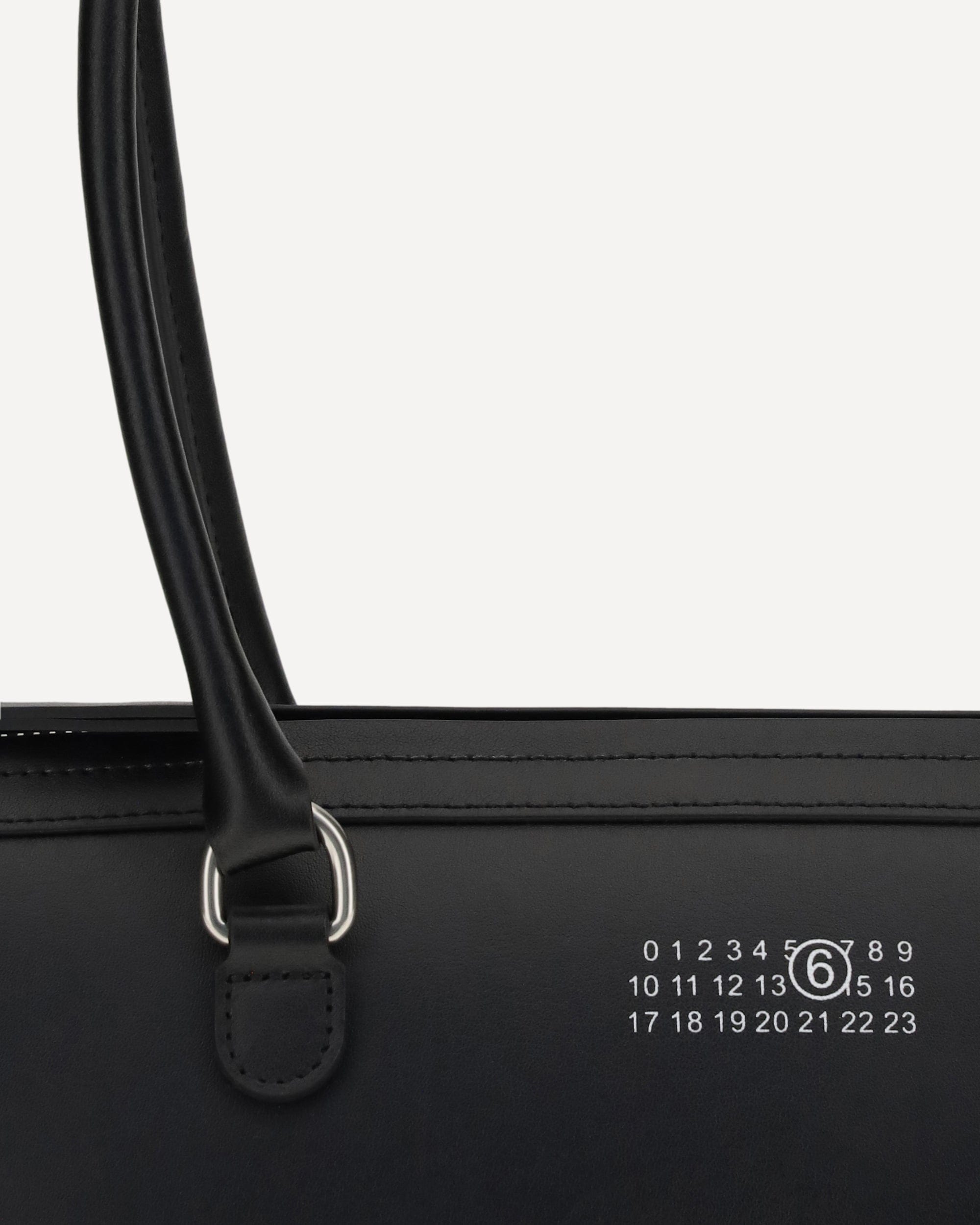 MM6 Bauletto J Mini Leather Shoulder Bag
