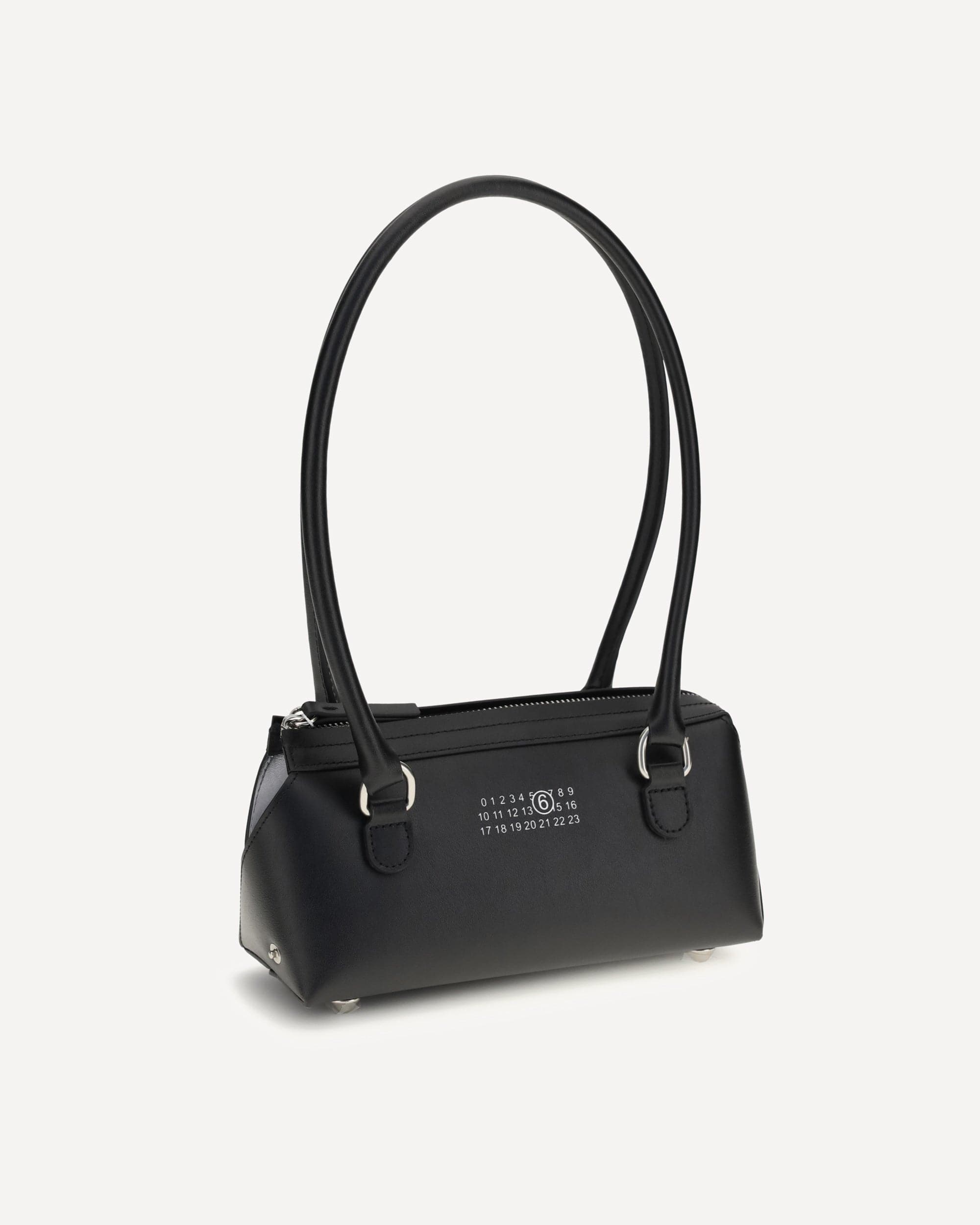 MM6 Bauletto J Mini Leather Shoulder Bag
